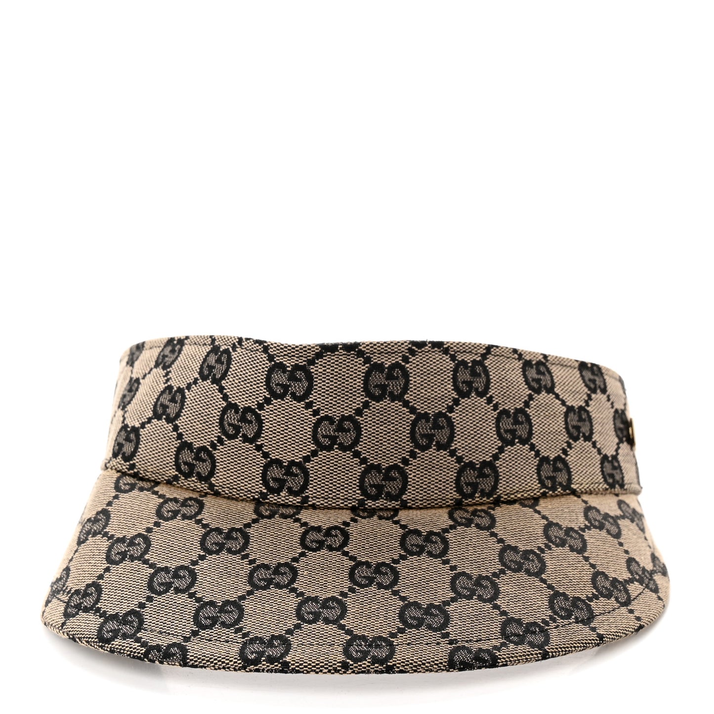 Monogram Visor Hat L Beige Blue