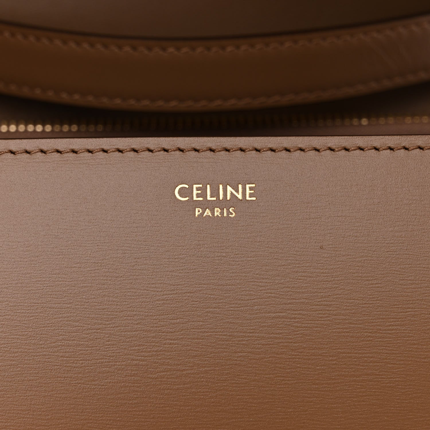 Celine Smooth Calfskin Medium Classic Box Flap Bag Light Camel 6 of 11