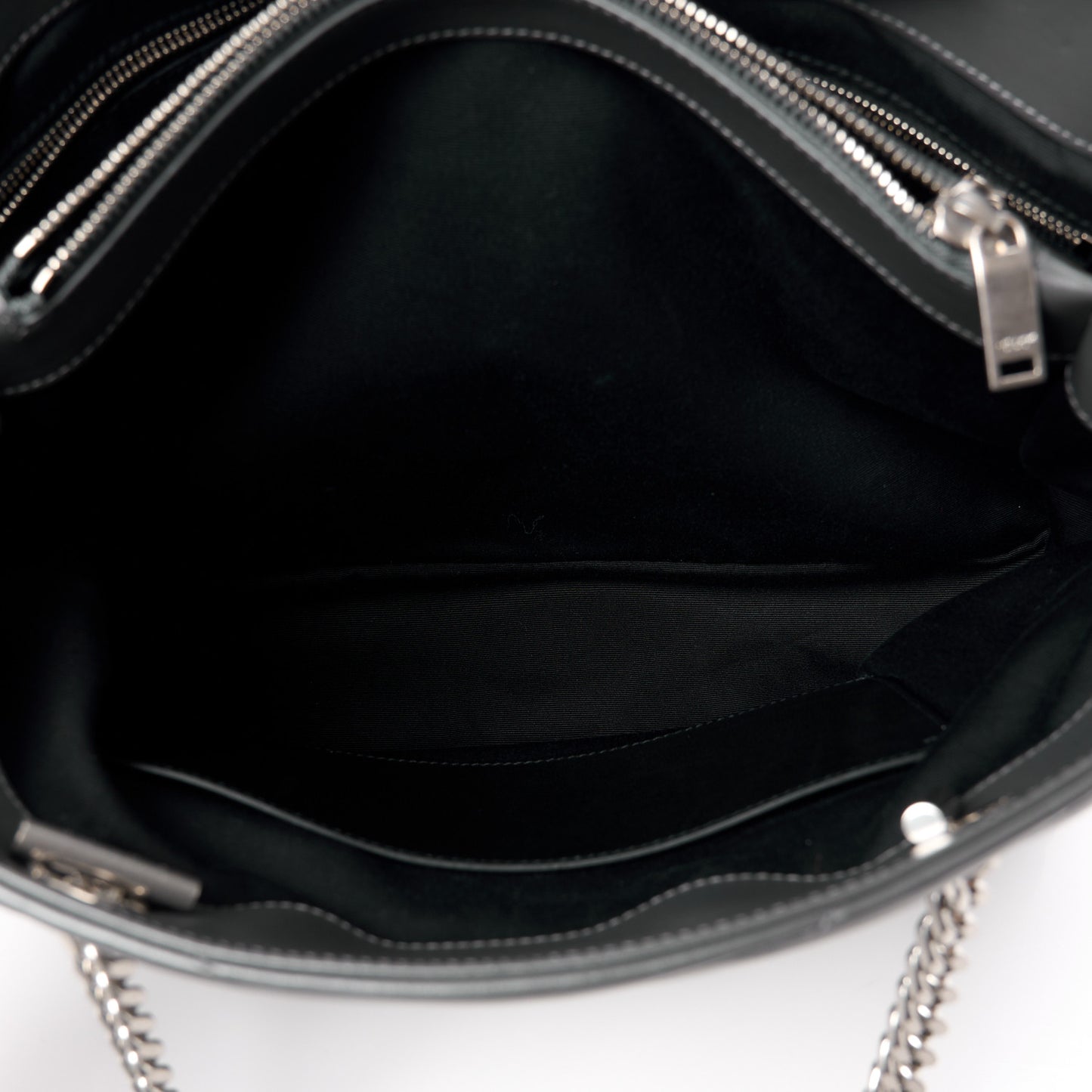 Calfskin Y Quilted Monogram Large Loulou Shopper Fog