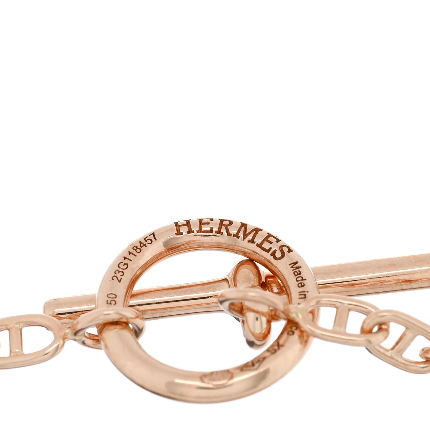 18K Rose Gold TPM Farandole Bracelet XS