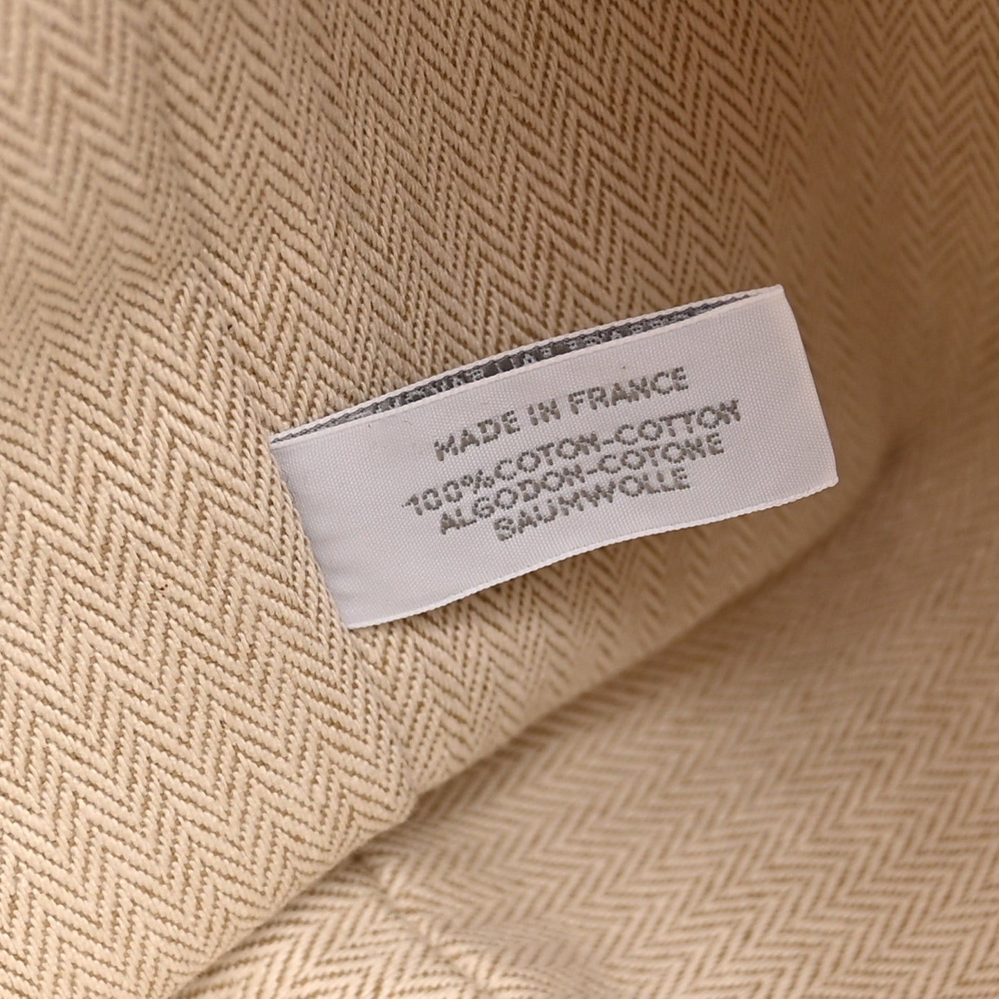 Canvas Large Bride-A-Brac Cabriole Case Biscuit