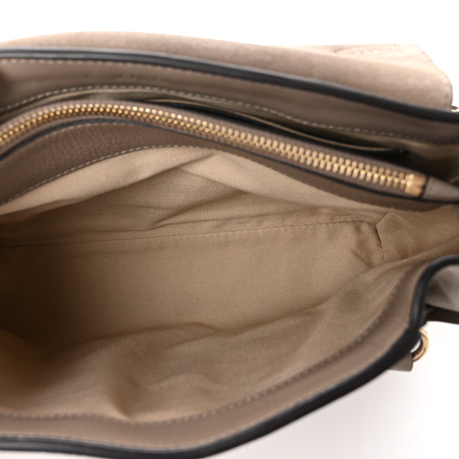 Chloe Calfskin Small Faye Day Shoulder Bag Motty Grey 5 of 11