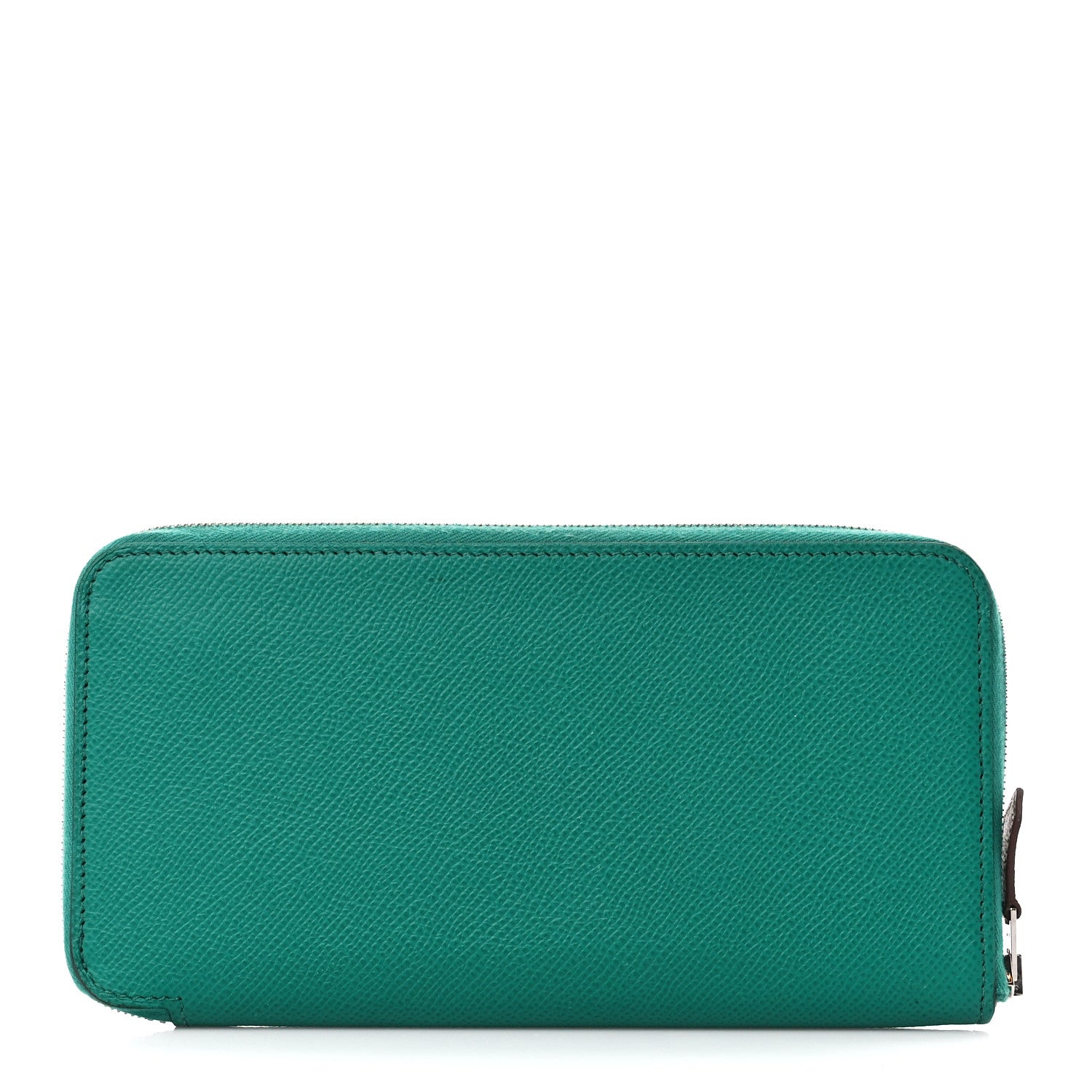 Hermes Epsom Silk'In Wallet Vert Jade 1 of 13