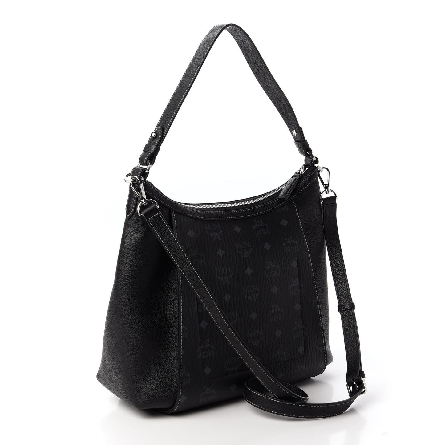Visetos Medium Luisa Hobo Black