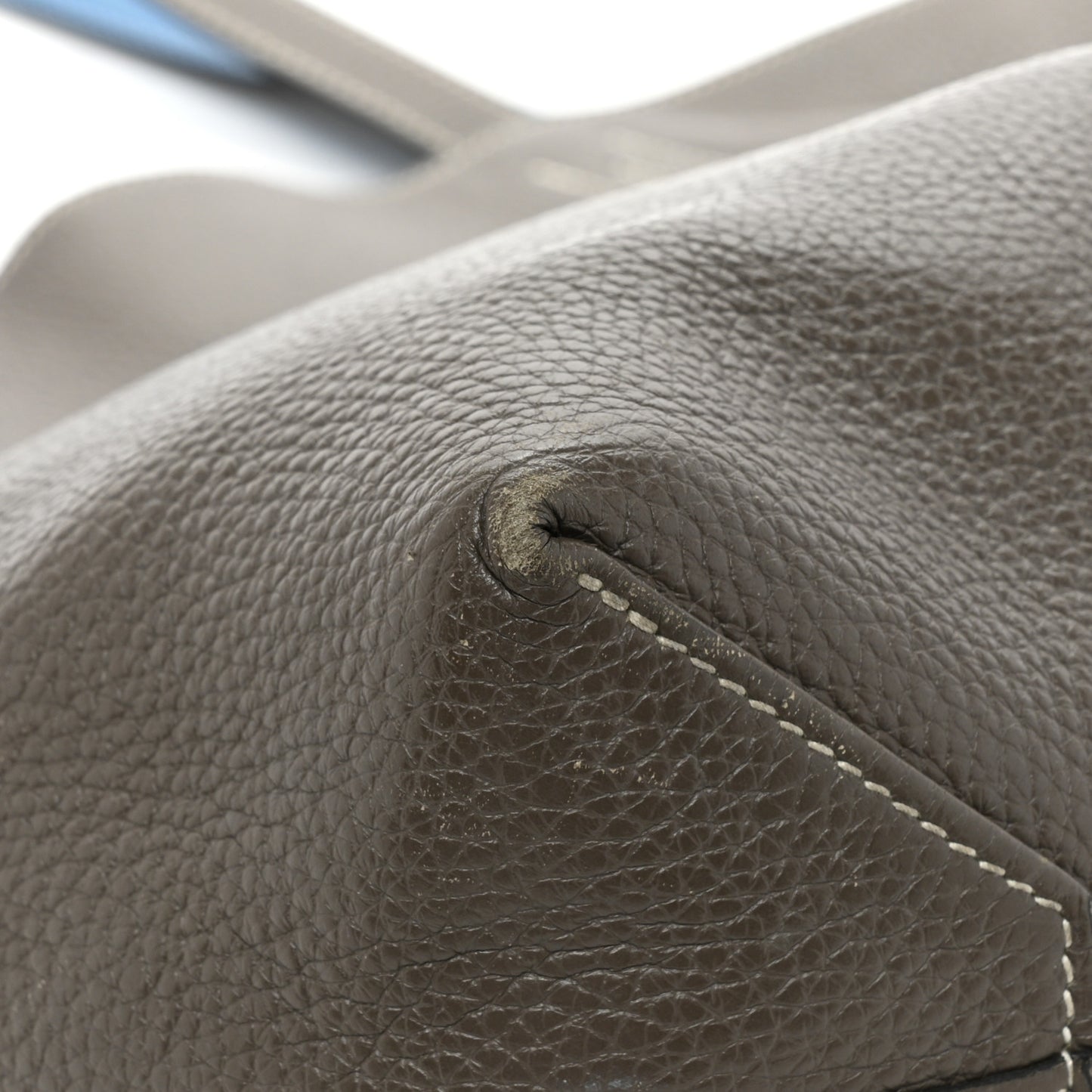 Taurillon Clemence Double Sens 45 Reversible Mykonos Etain Mykonos Etain