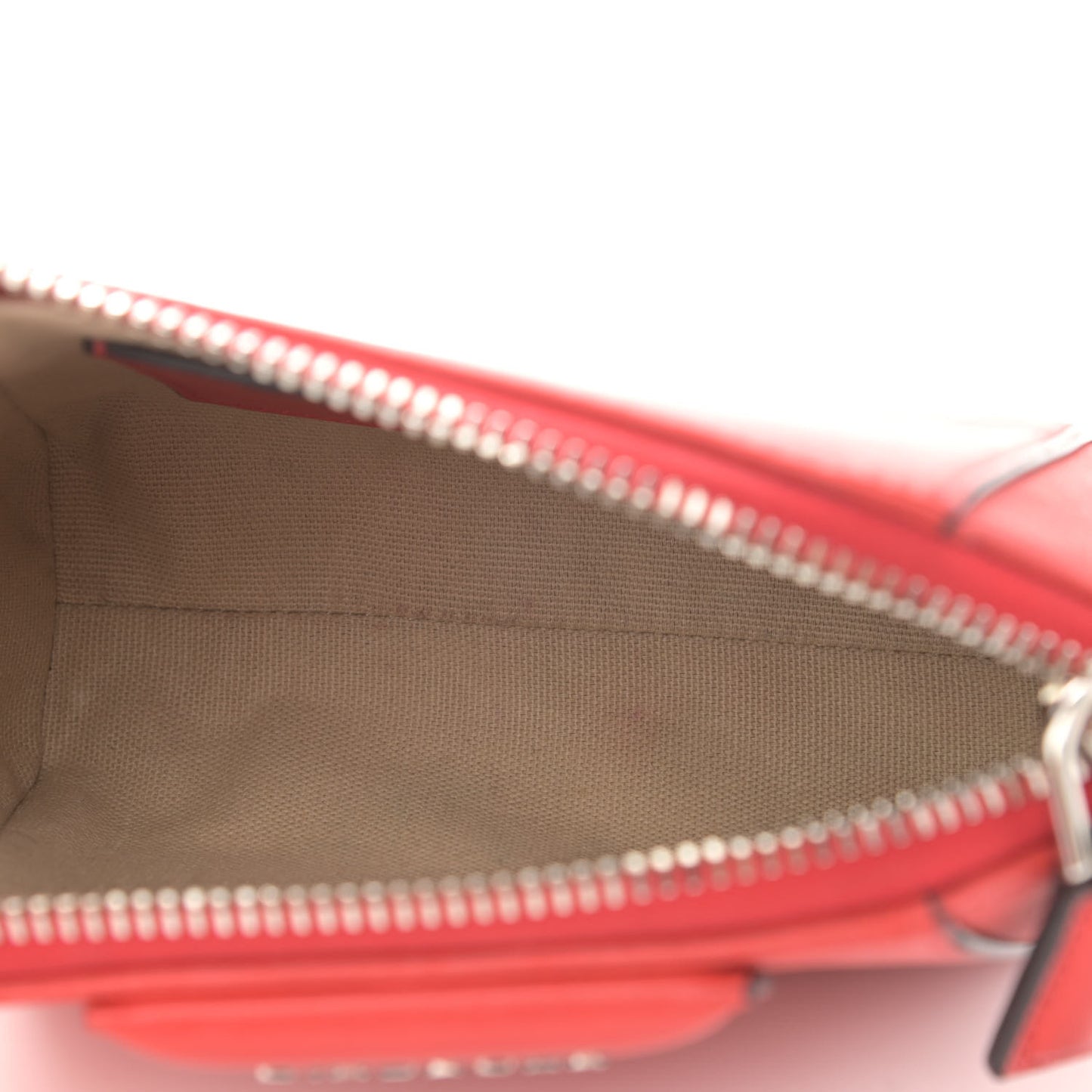 Sugar Goatskin Nano Antigona Light Red