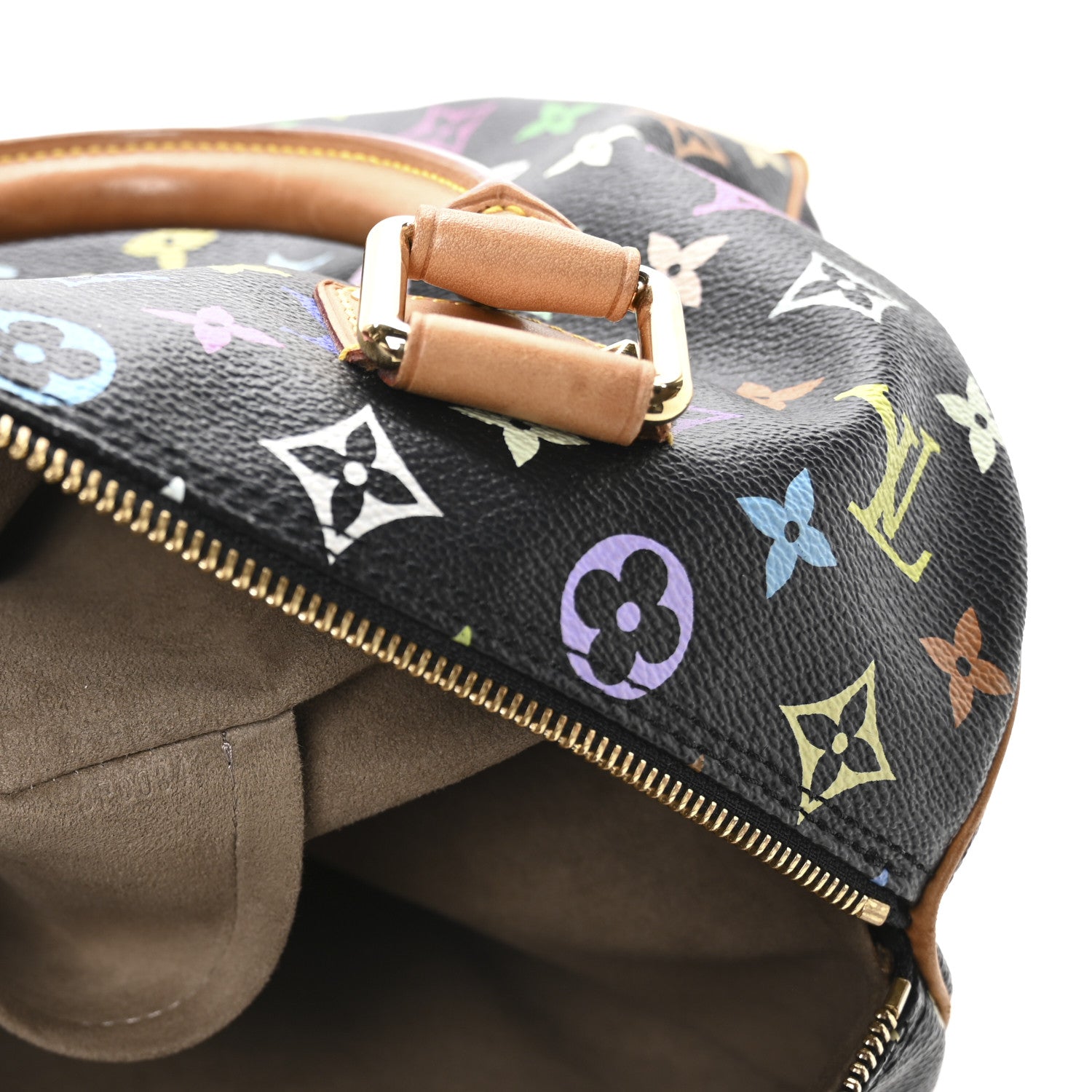 Louis Vuitton Monogram Multicolor Speedy 30 Black 10 of 10