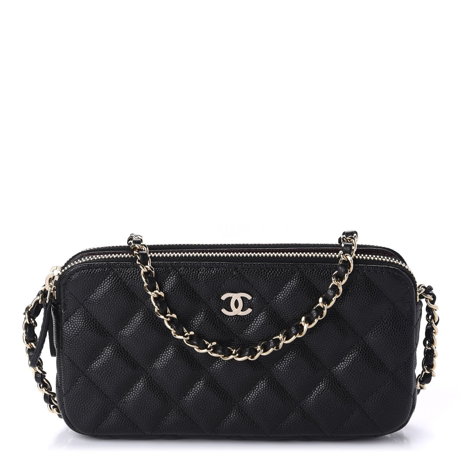 Chanel Caviar Quilted Small Clutch With Chain Black 1 of 13