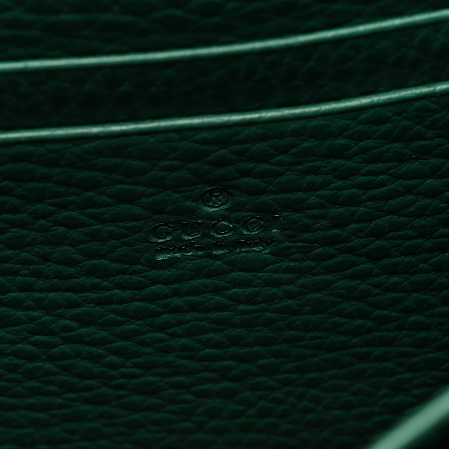 Calfskin Mini Dionysus Chain Wallet Emerald