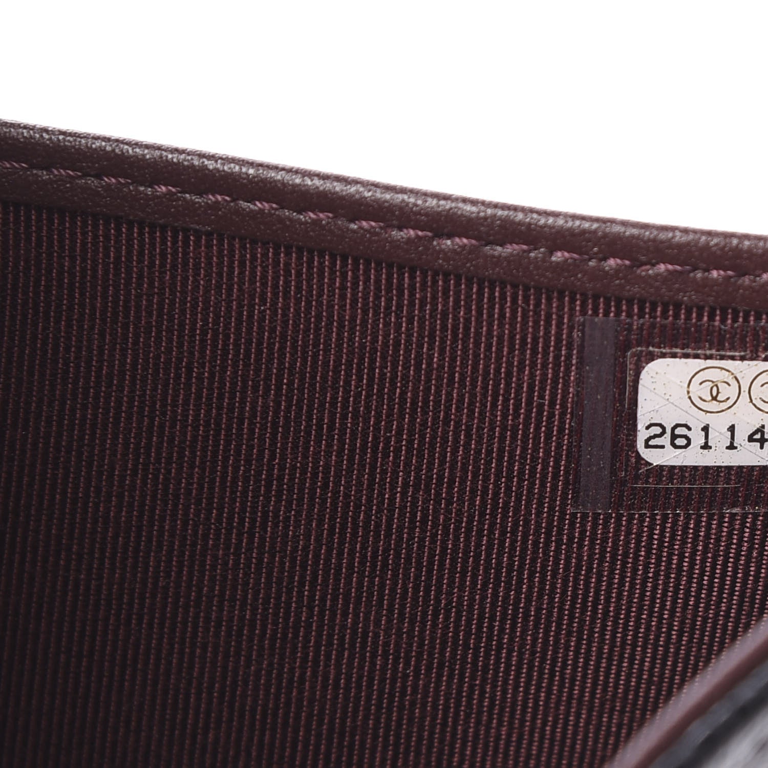 Chanel Caviar Quilted Compact Flap Wallet Black 7 of 8