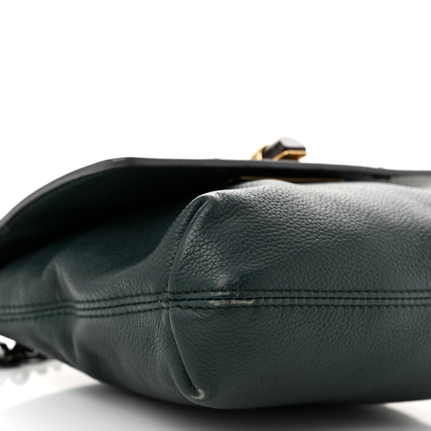 Calfskin Mini Happy Edgy Crossbody Green
