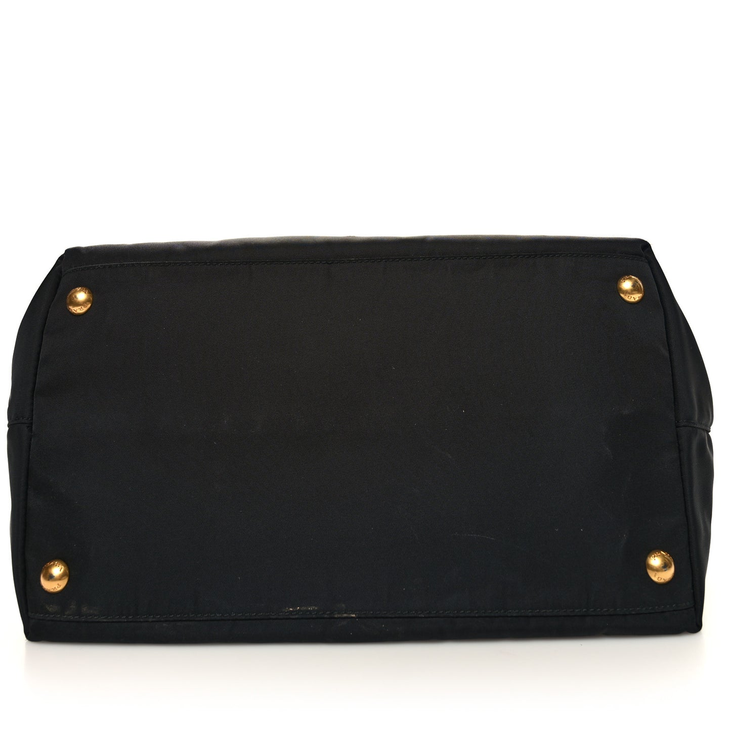 Tessuto Nylon Saffiano Tote Black
