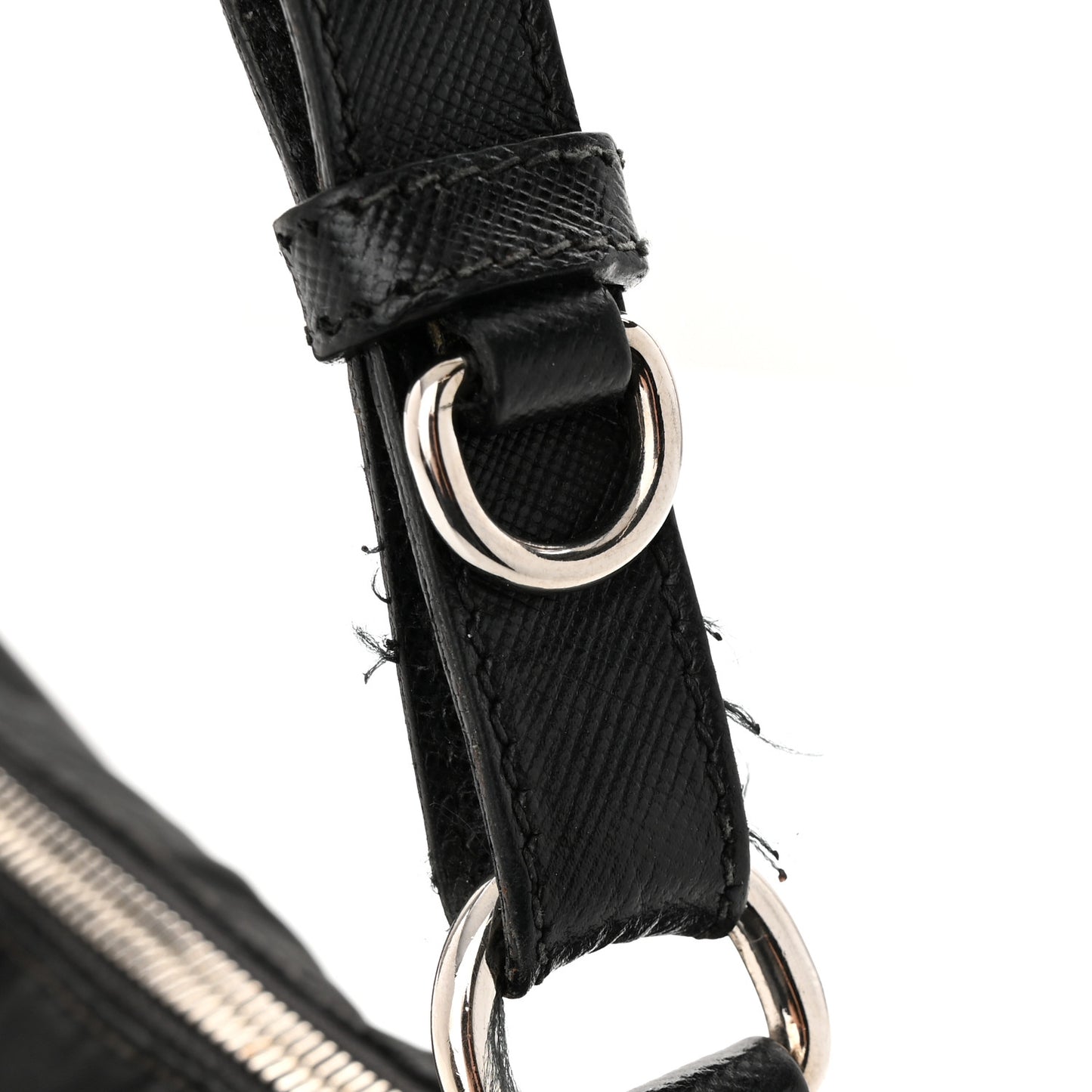 Tessuto Nylon Shoulder Bag Black