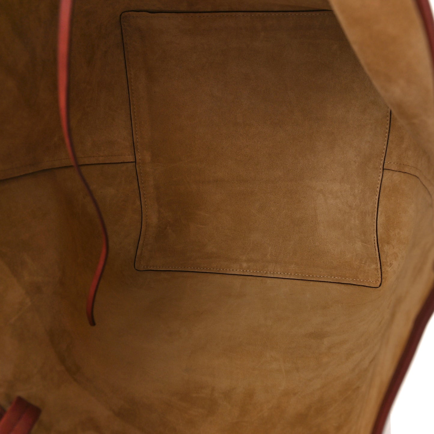 Polished Saddle Calfskin Park Tote Three Cognac
