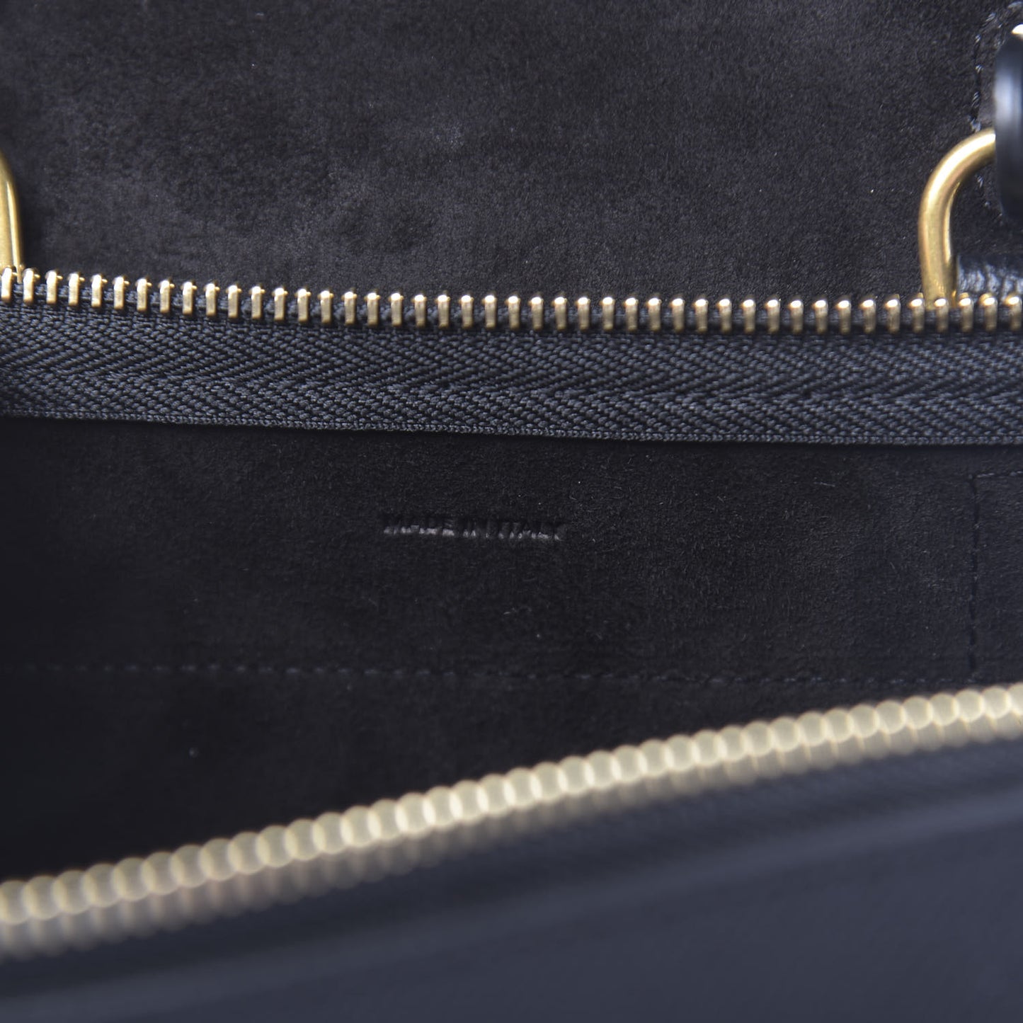 Grained Calfskin Nano Belt Bag Black