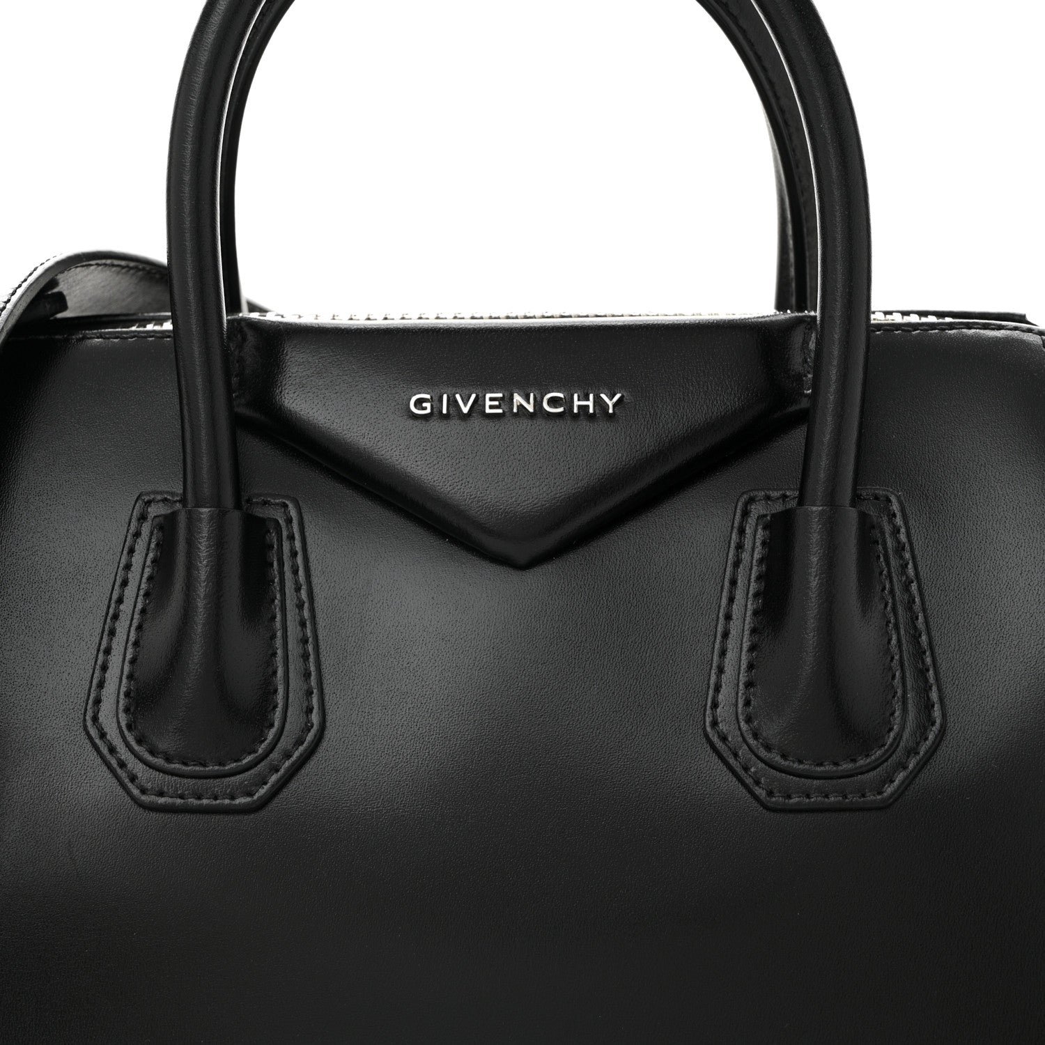Givenchy Shiny Lord Calfskin Small Antigona Black 8 of 10