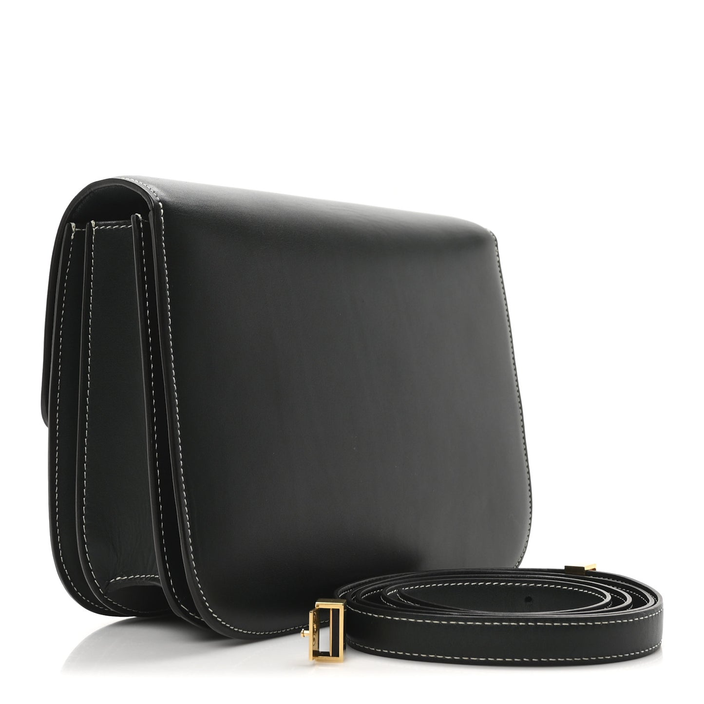 Box Calfskin Medium Classic Box Flap Bag Amazone