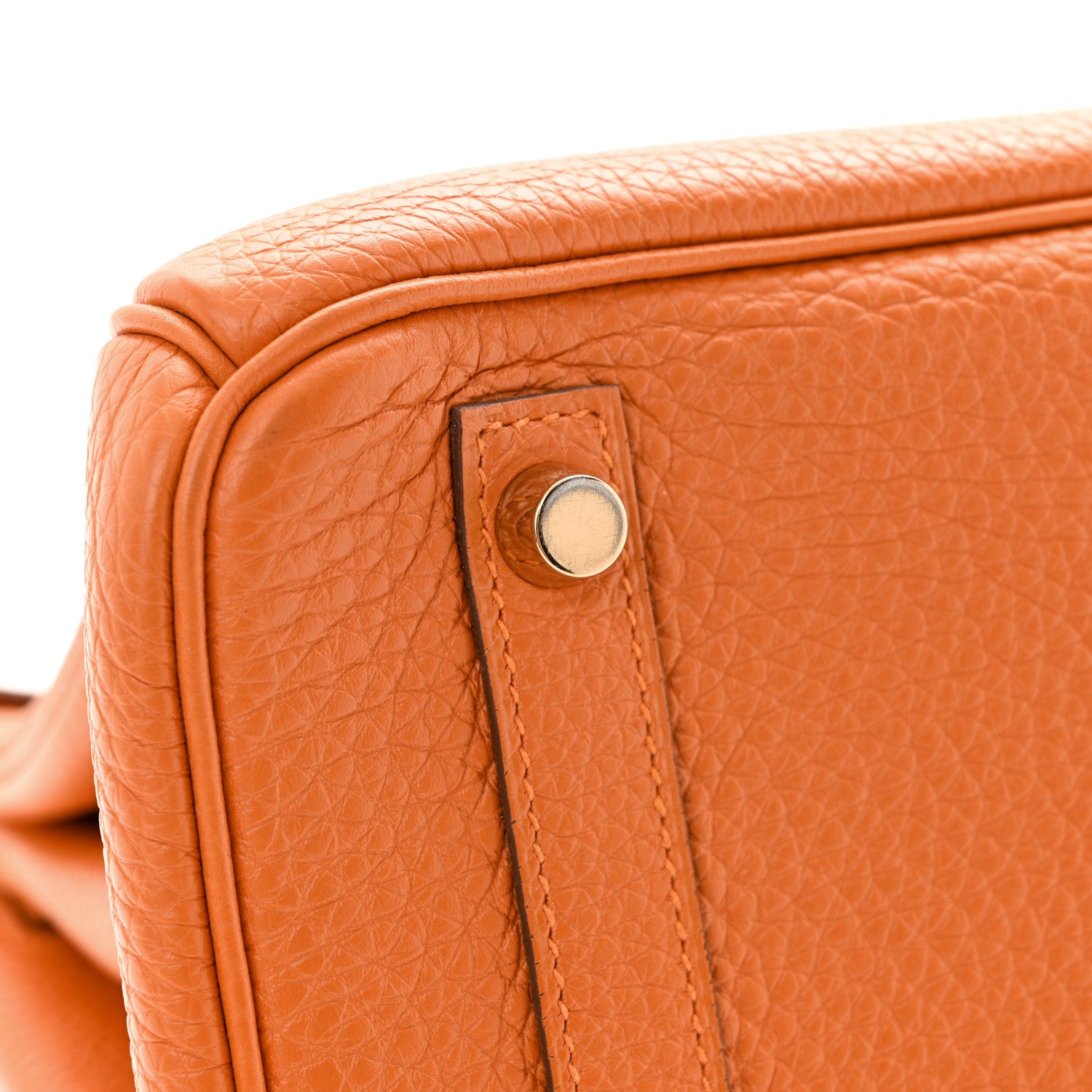 Hermes Togo Birkin 30 Orange 12 of 13