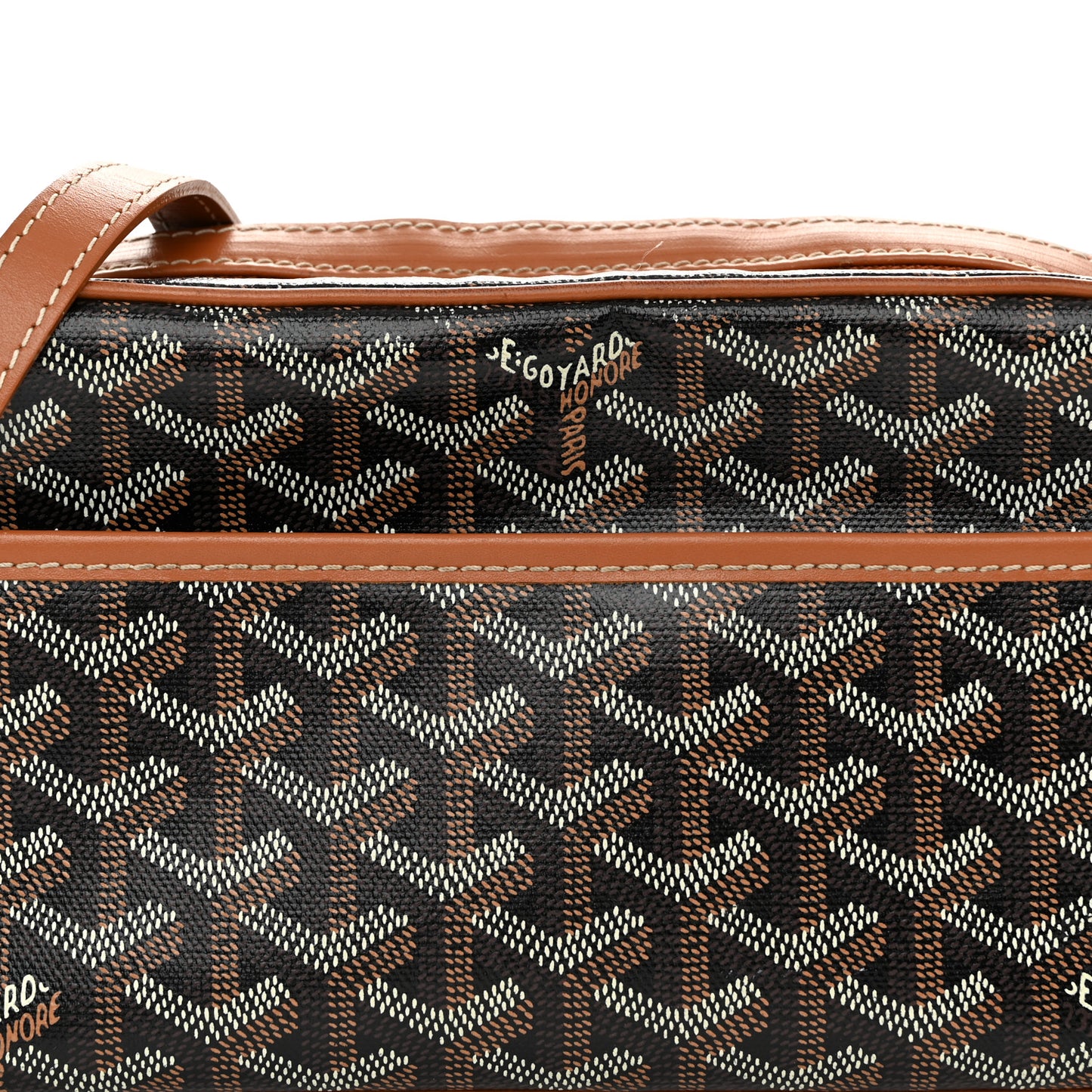 Goyardine Sac Cap Vert Black Gold