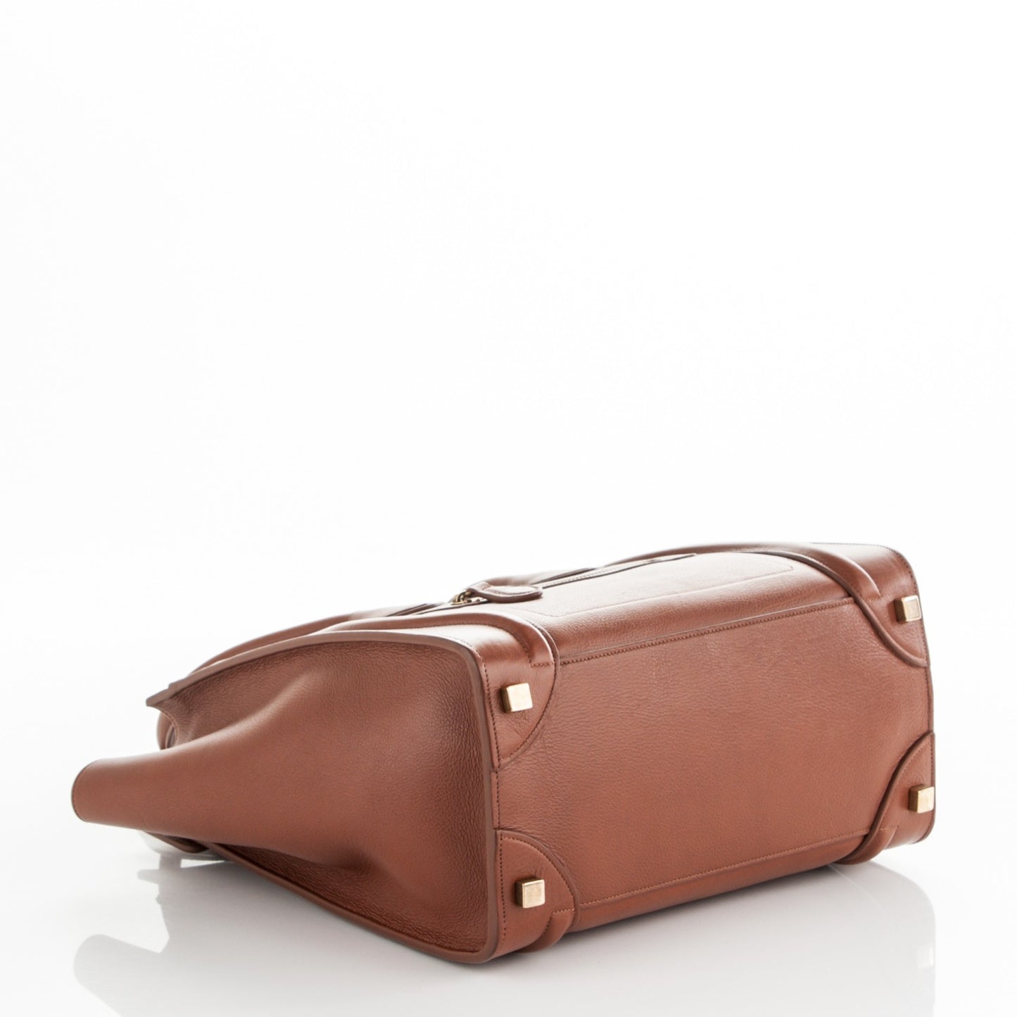 Baby Calfskin Micro Luggage Caramel