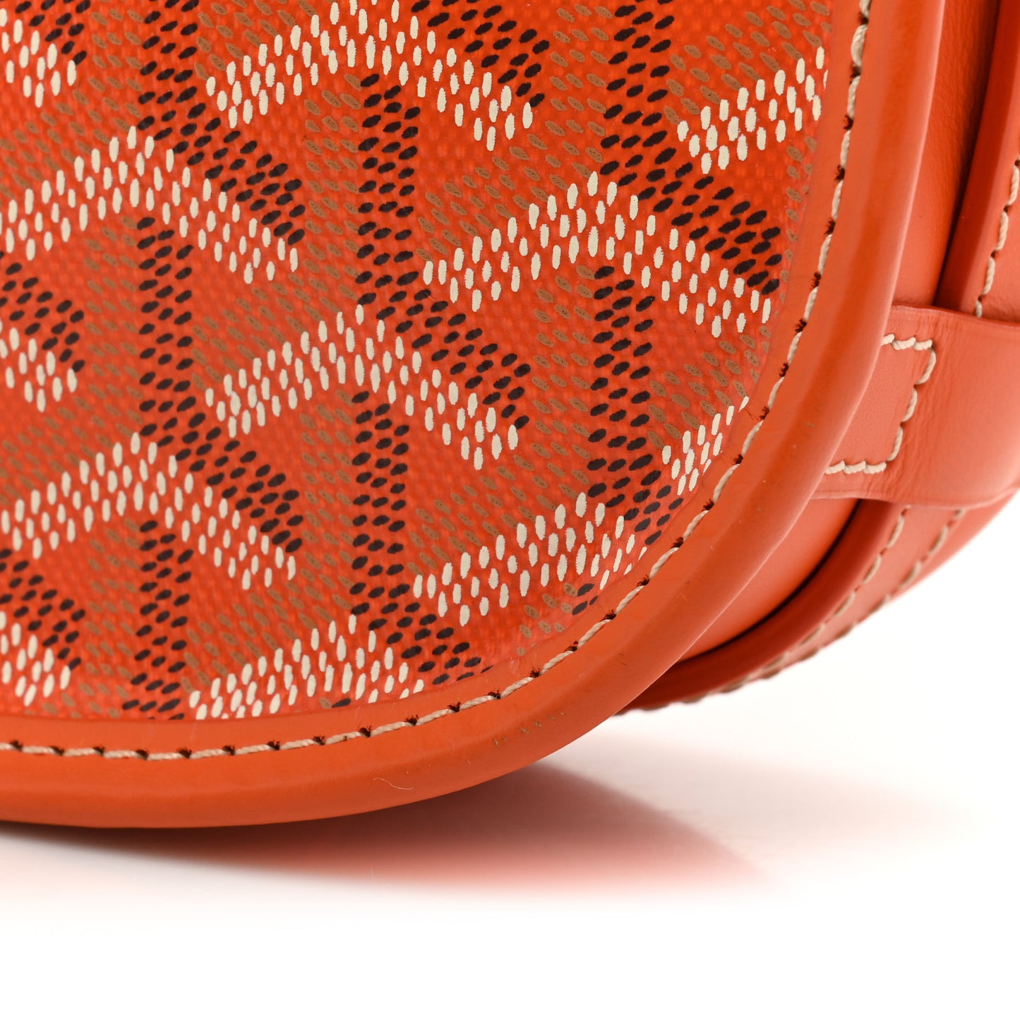 Goyardine Belvedere II PM Messenger Bag Orange