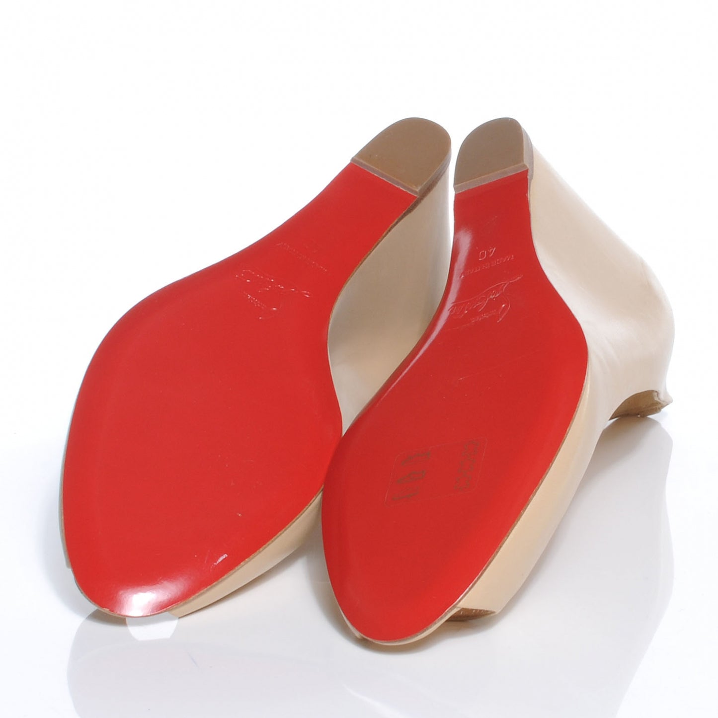 Nappa Matatales 70 Wedges 40 Nude
