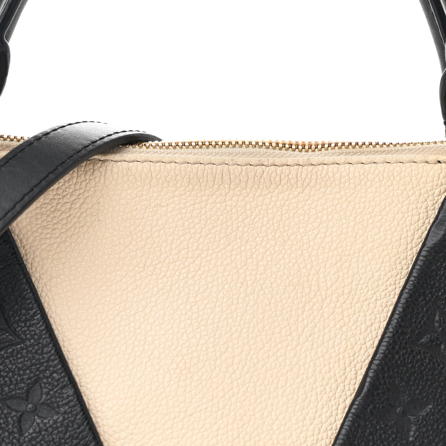 Empreinte V Tote BB Black Creme