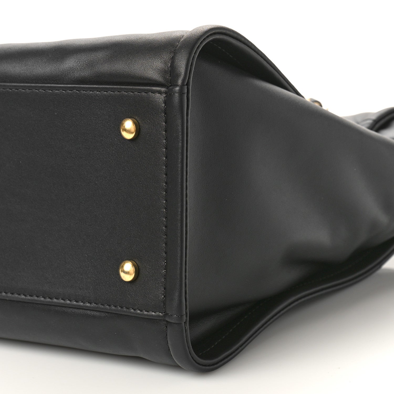 Chanel Calfskin Small Deauville Tote Black 10 of 11