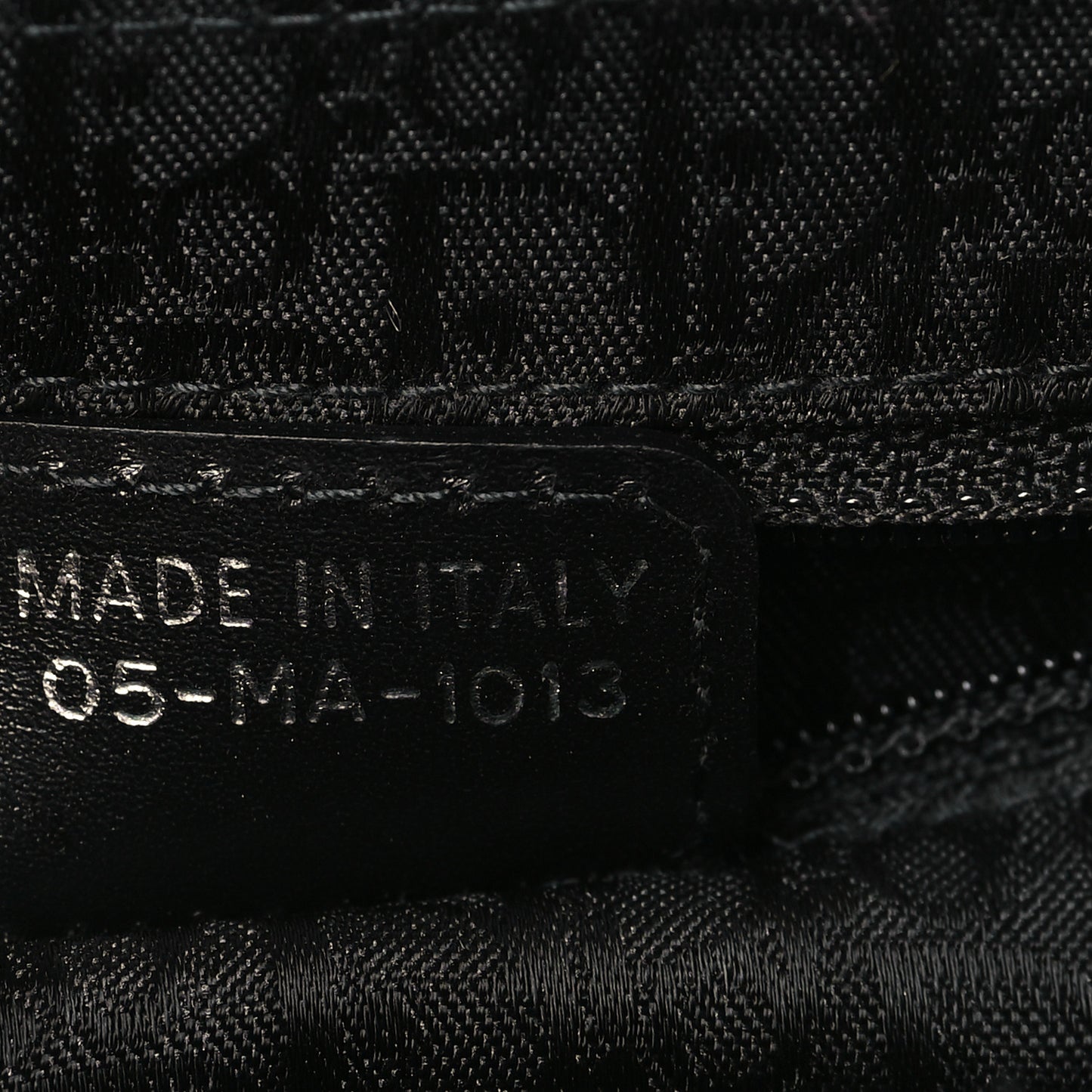 Coated Canvas Crystal Hardcore Bag Black