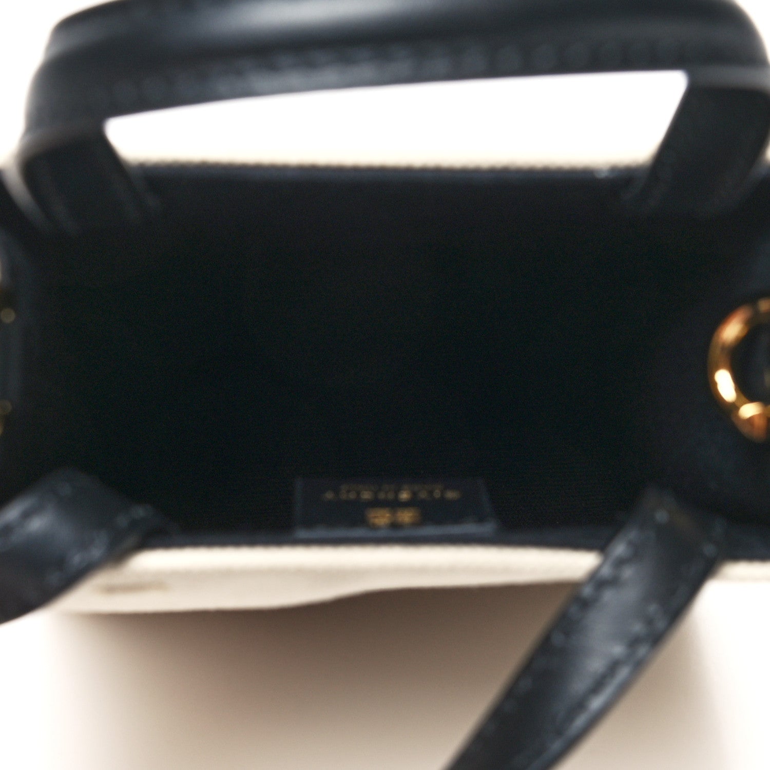 Givenchy Canvas Mini Bond Shopper Tote Beige Black 5 of 10