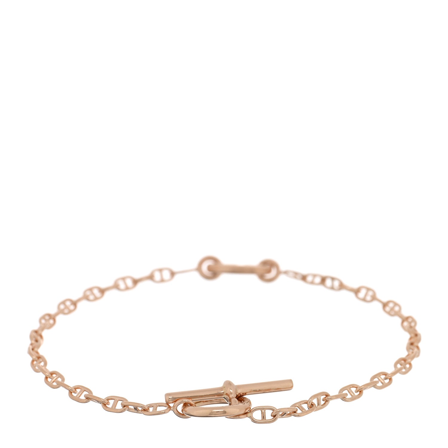 Hermes 18K Rose Gold TPM Farandole Bracelet XS 2 of 3