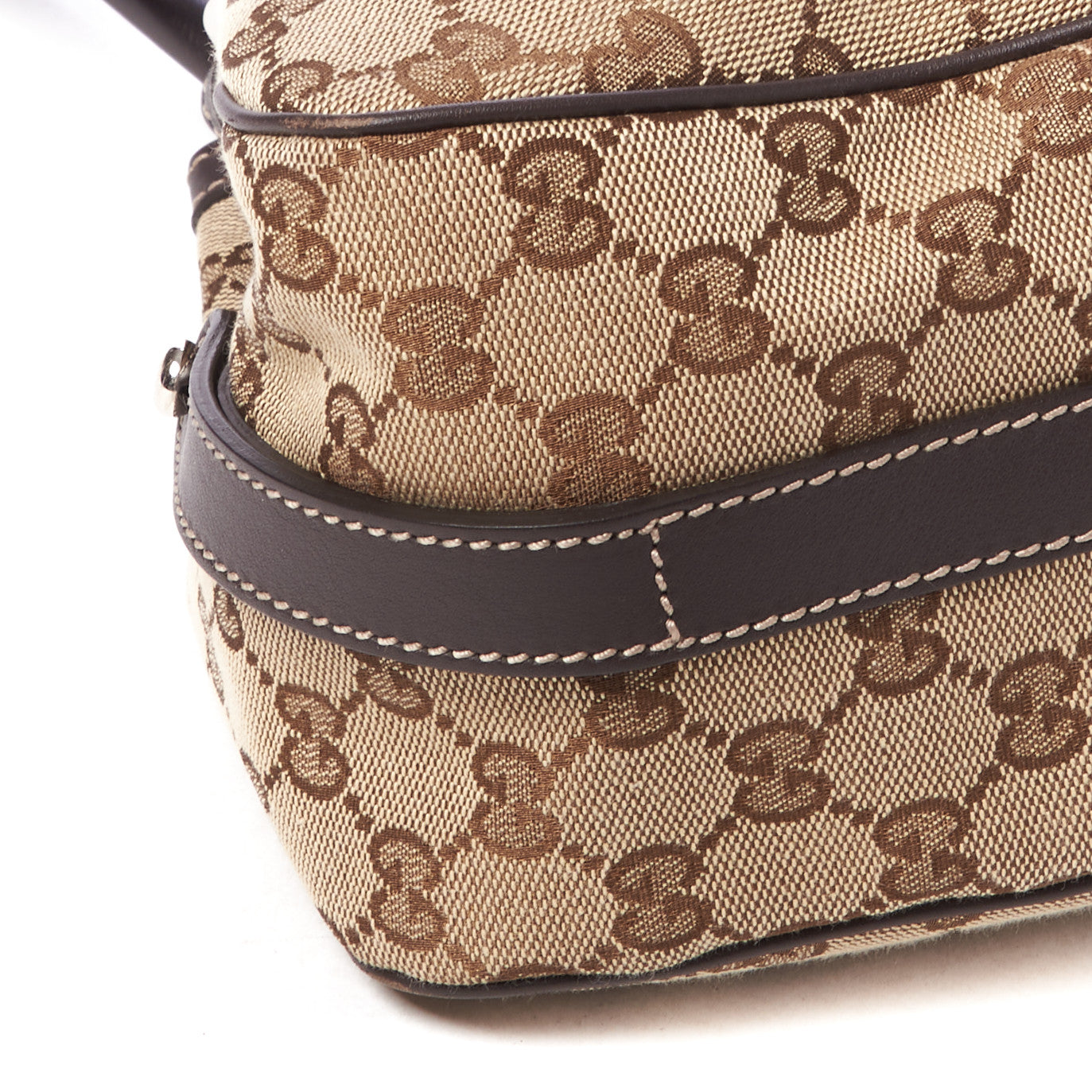 Gucci Monogram Match Ball Shoulder Bag Brown 5 of 7