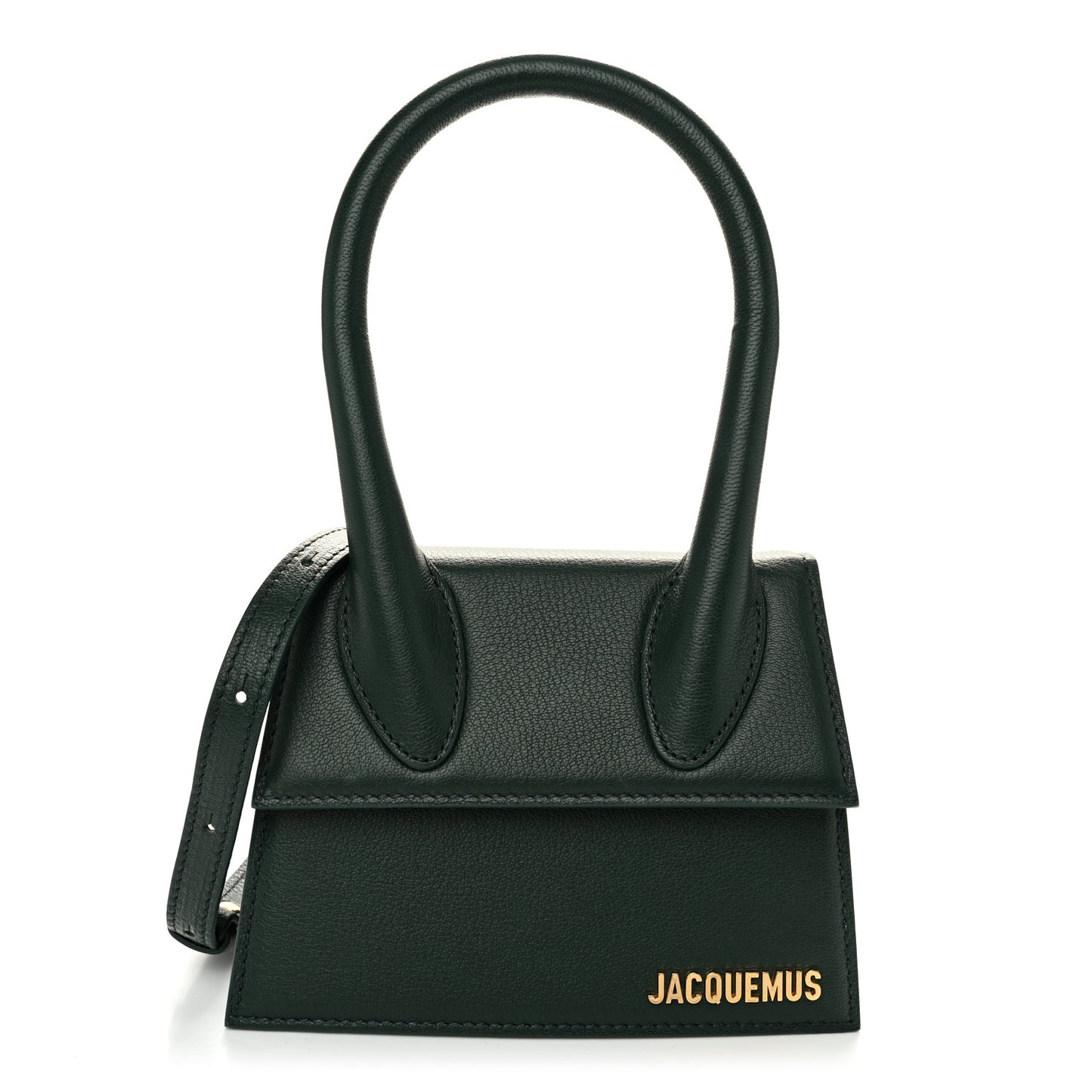 Calfskin Le Chiquito Moyen Dark Green