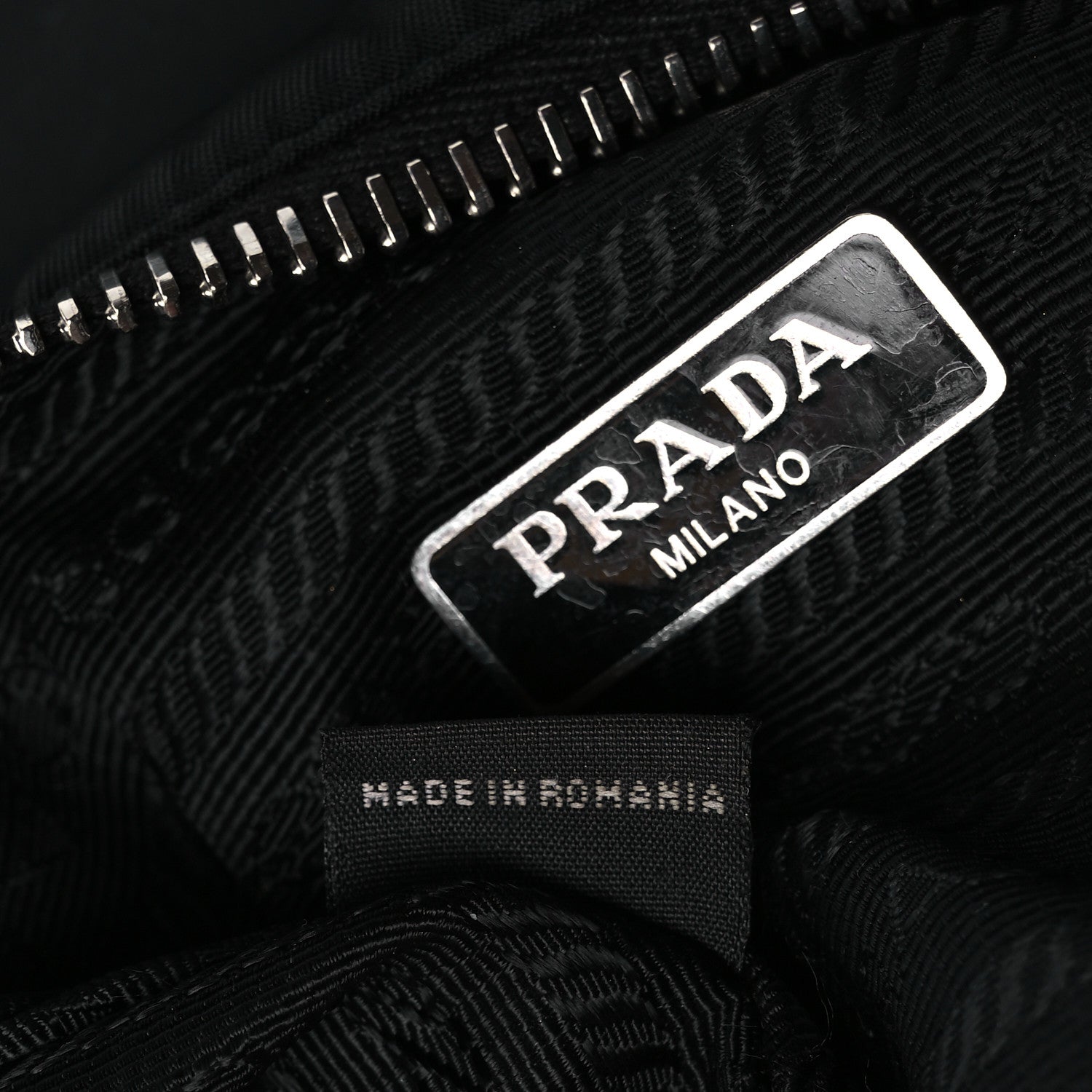 Prada Nylon Re-Edition 2005 Shoulder Bag Black 5 of 12