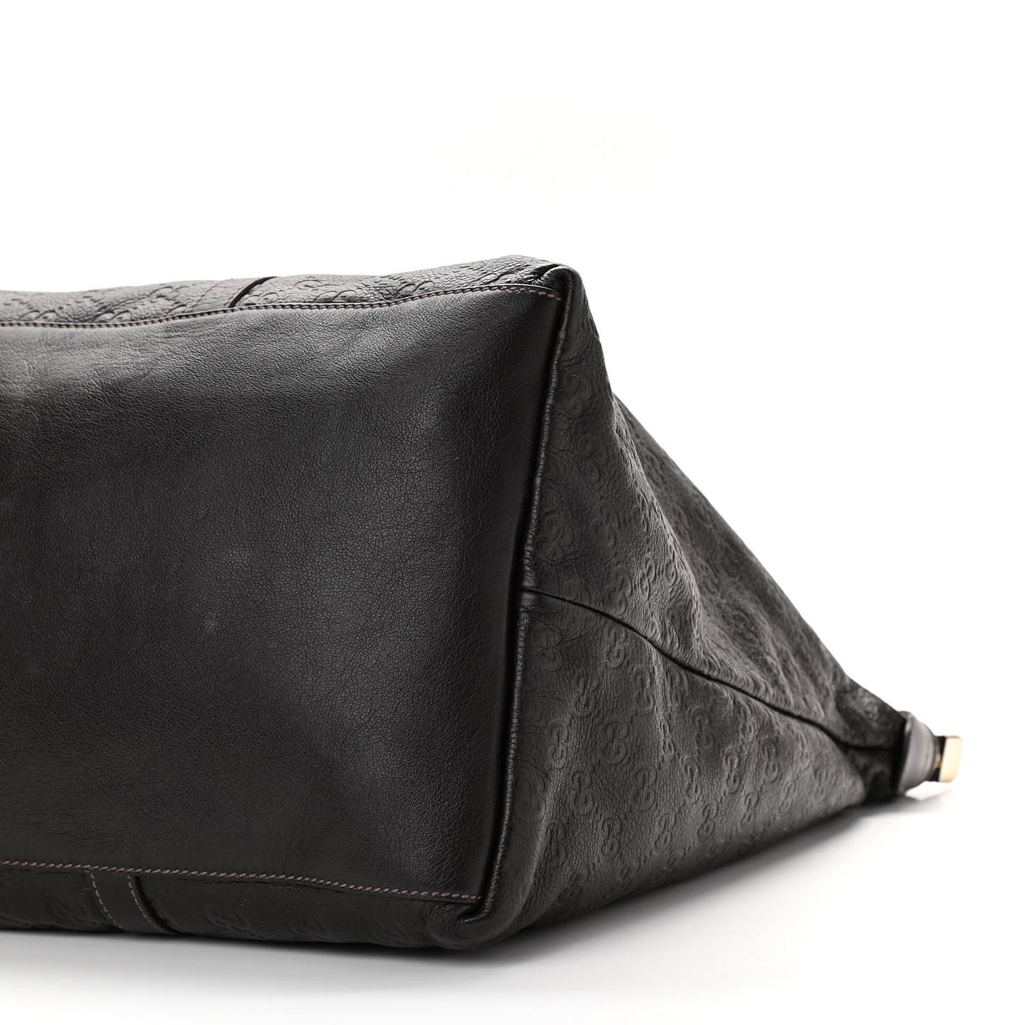 Guccissima Medium Joy Tote Bag Dark Brown