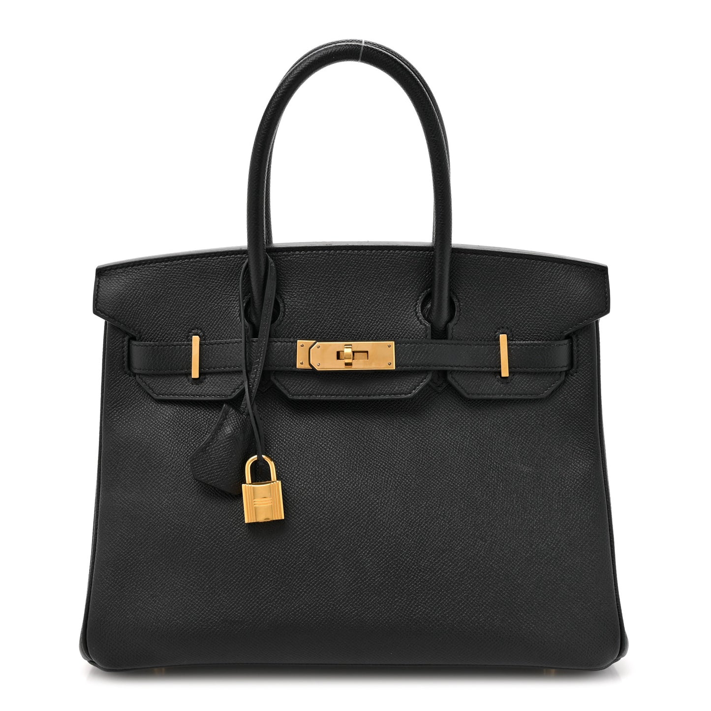 Epsom Birkin 30 Black