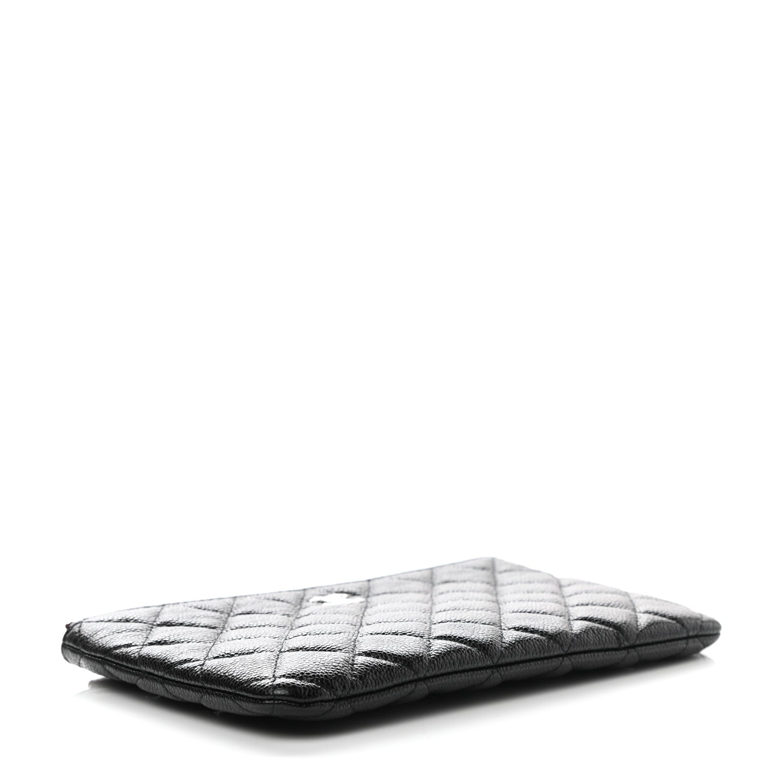 Chanel Caviar Quilted Cosmetic Case Black 4 of 7