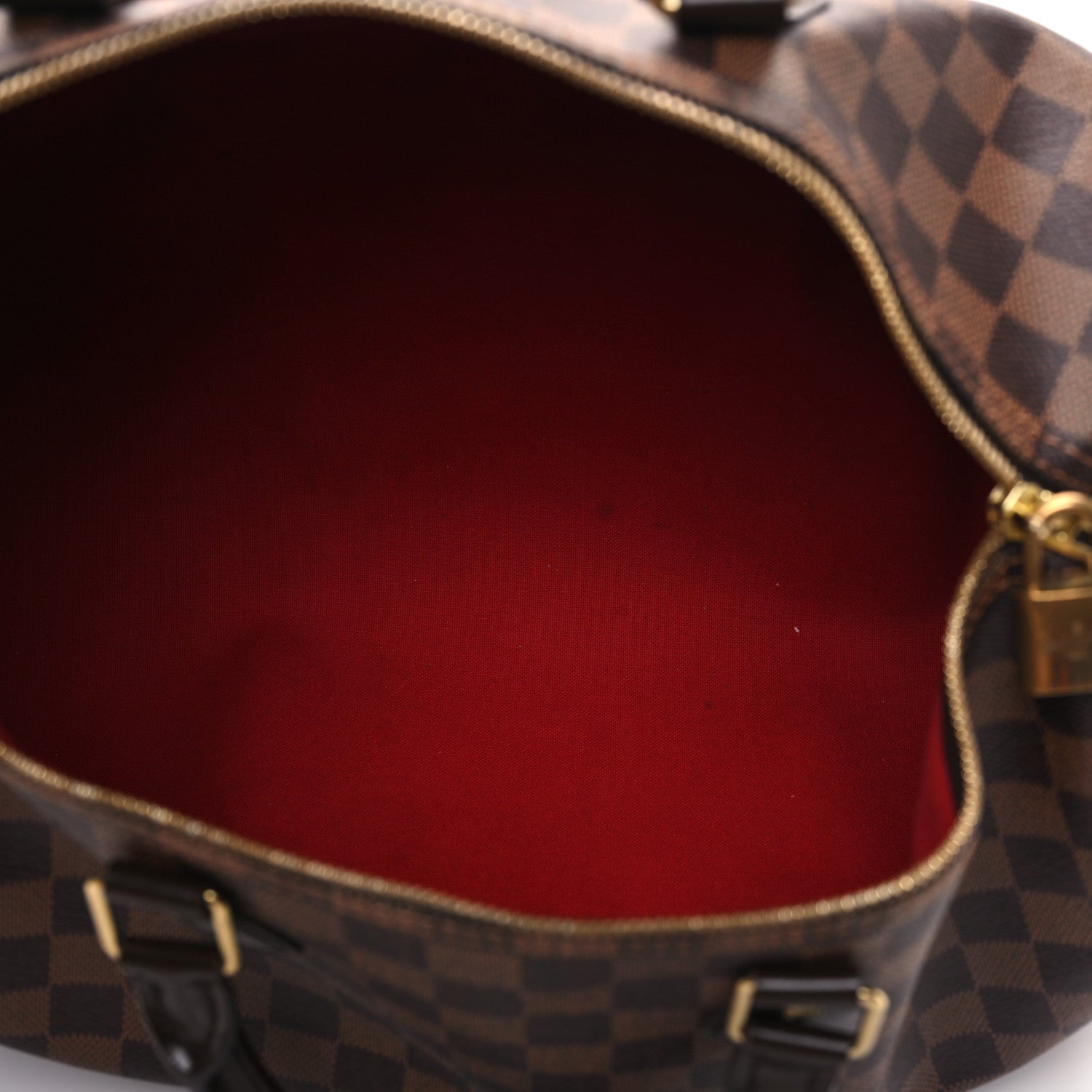 Louis Vuitton Damier Ebene Speedy Bandouliere 35 5 of 10