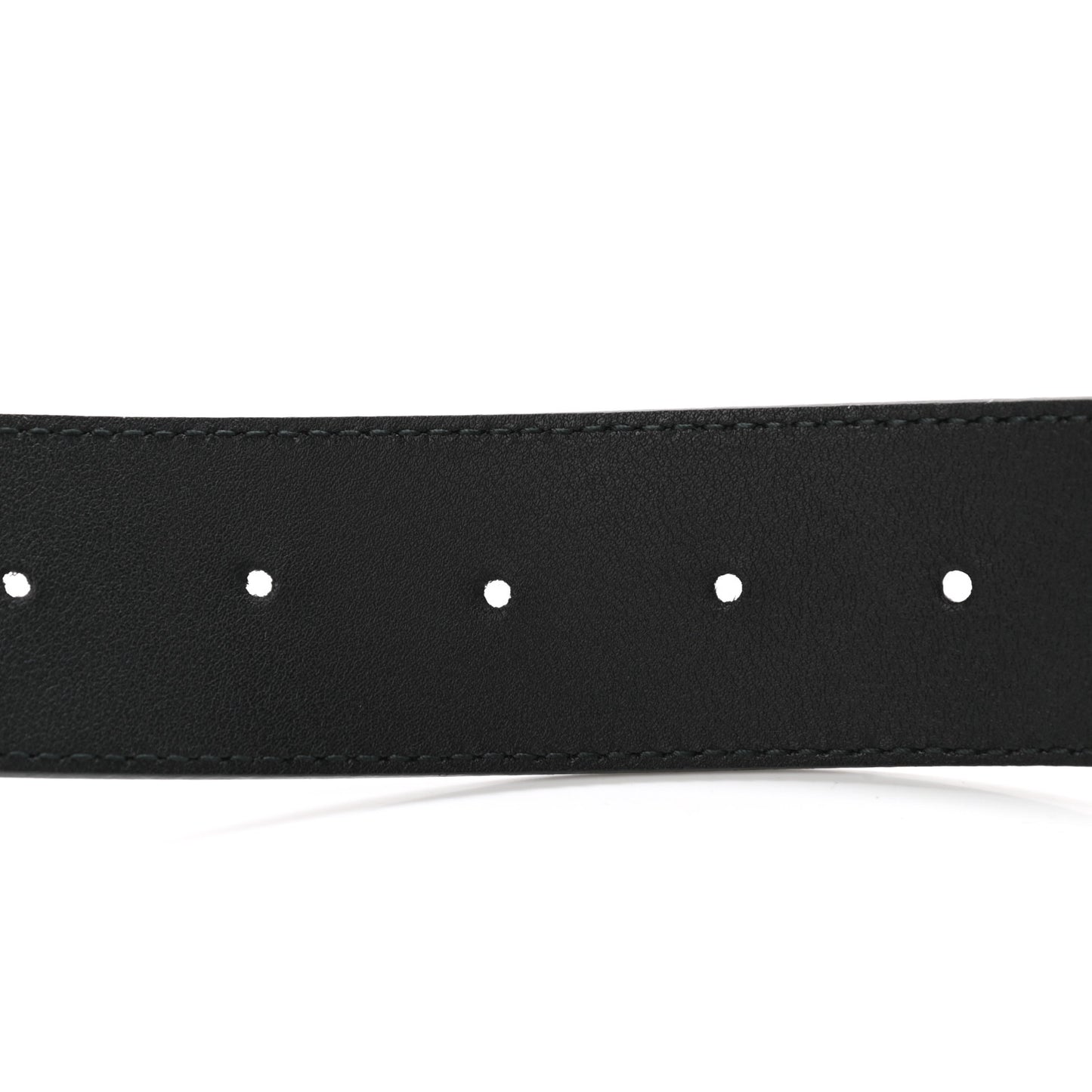 Moon Calfskin Torchon Double G 40mm Belt 85 34 Black