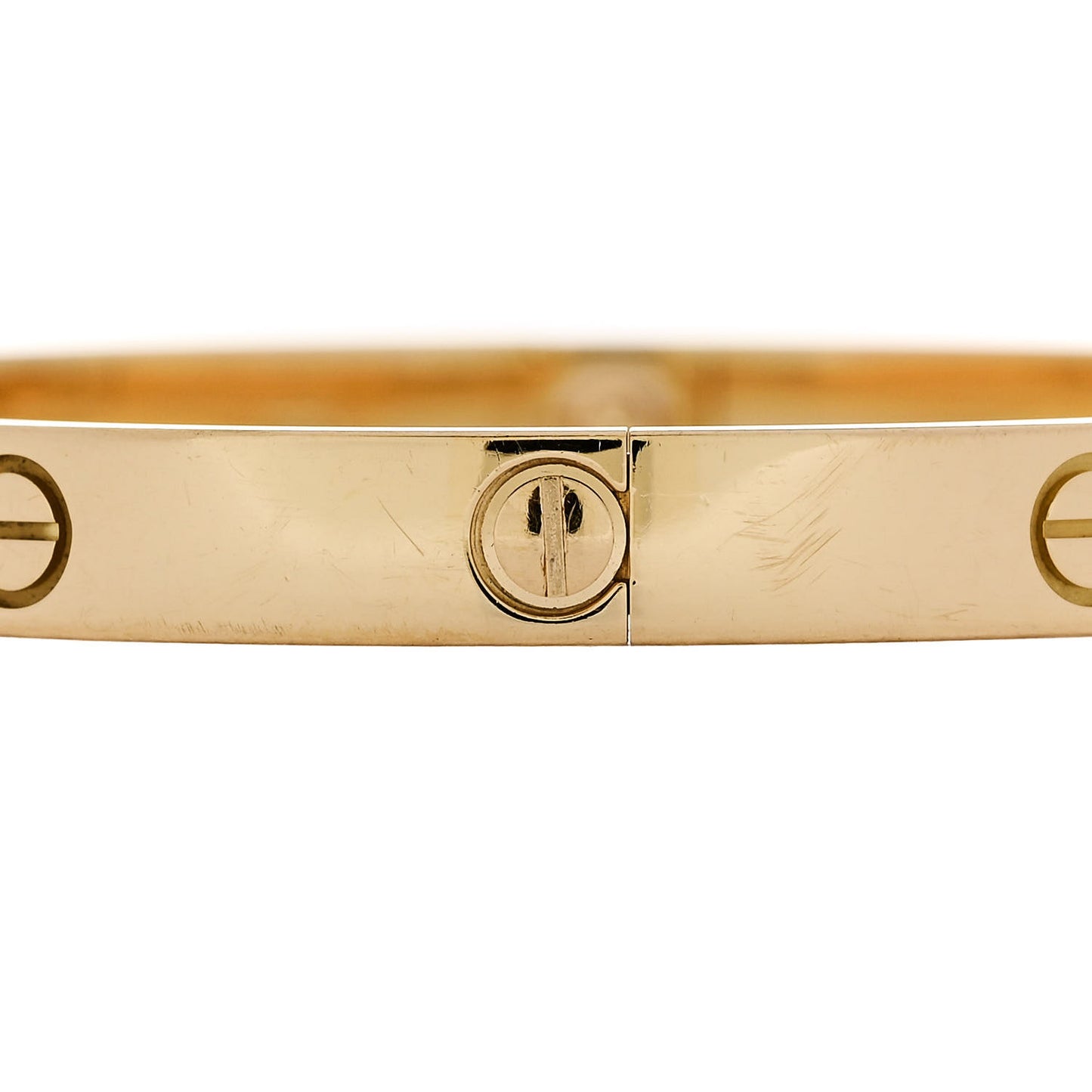 18K Yellow Gold LOVE Bracelet 19