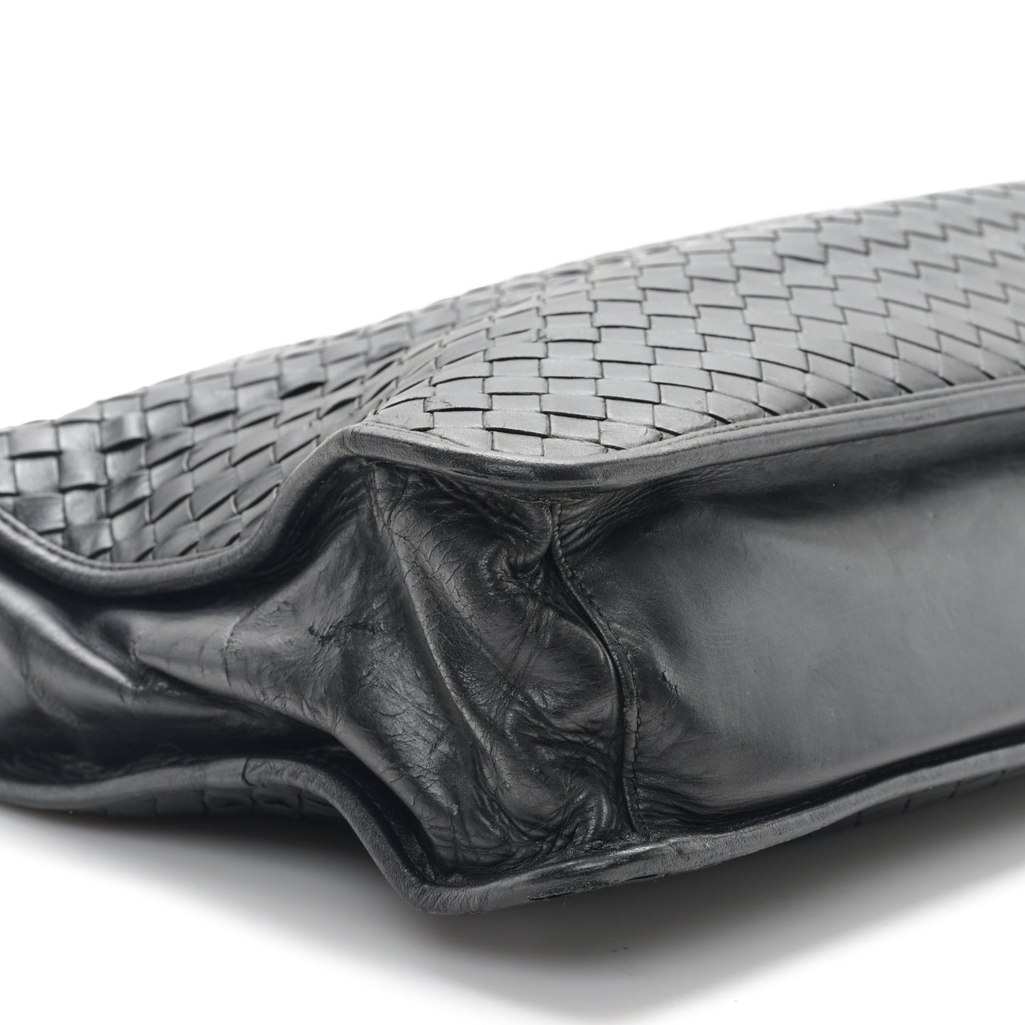 Nappa Intrecciato Tote Black