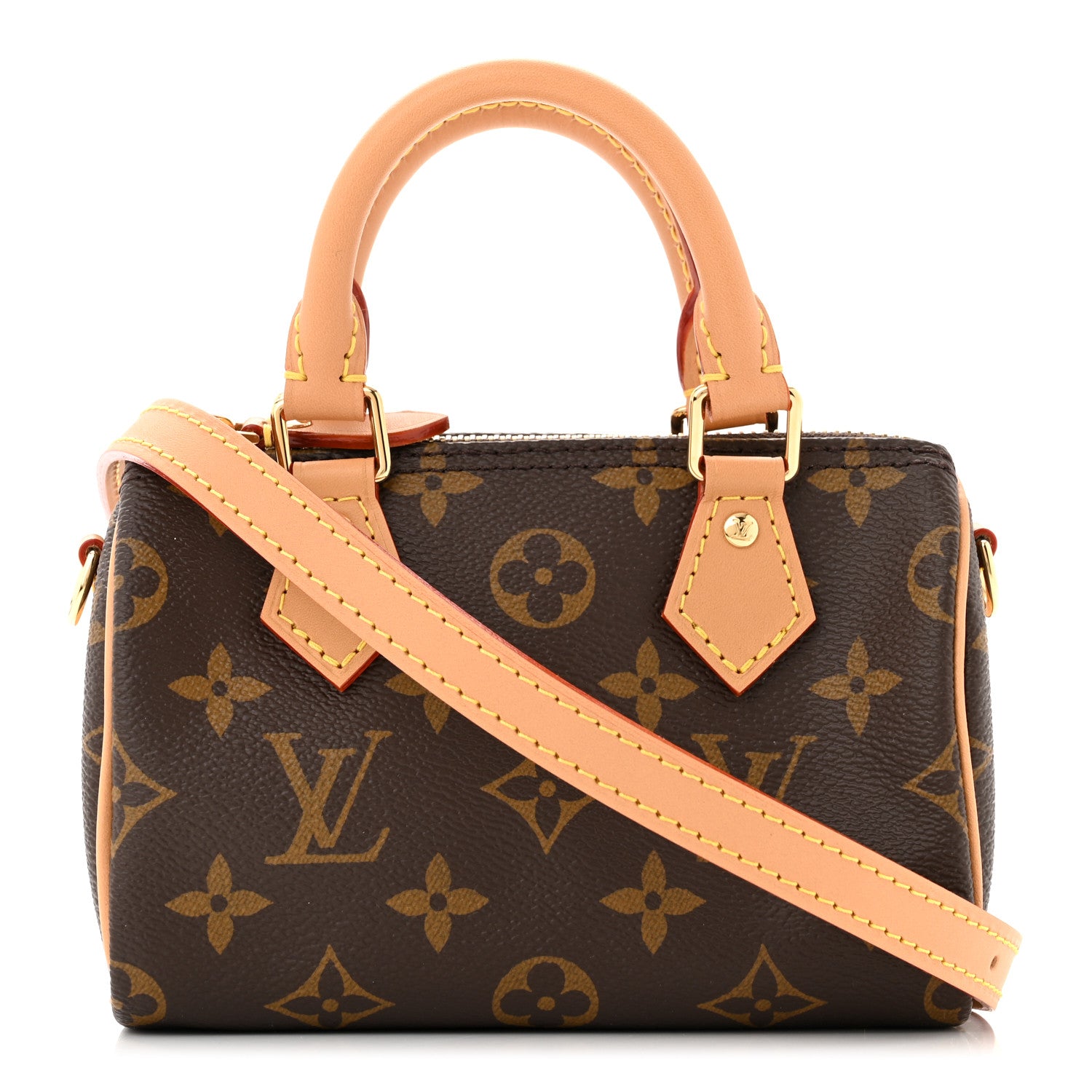 Louis Vuitton Monogram Nano Speedy Bandouliere 1 of 11