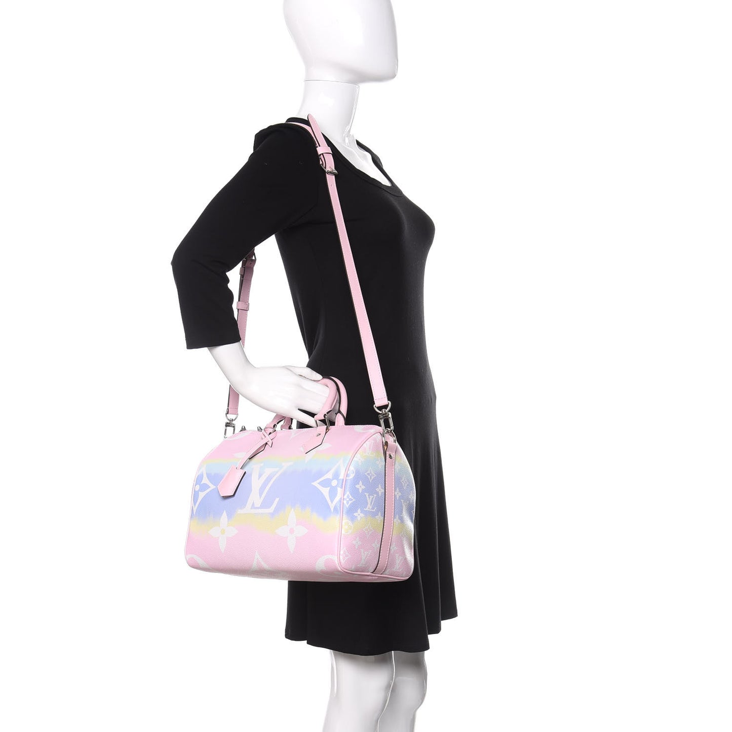 Monogram Escale Speedy Bandouliere 30 Pastel