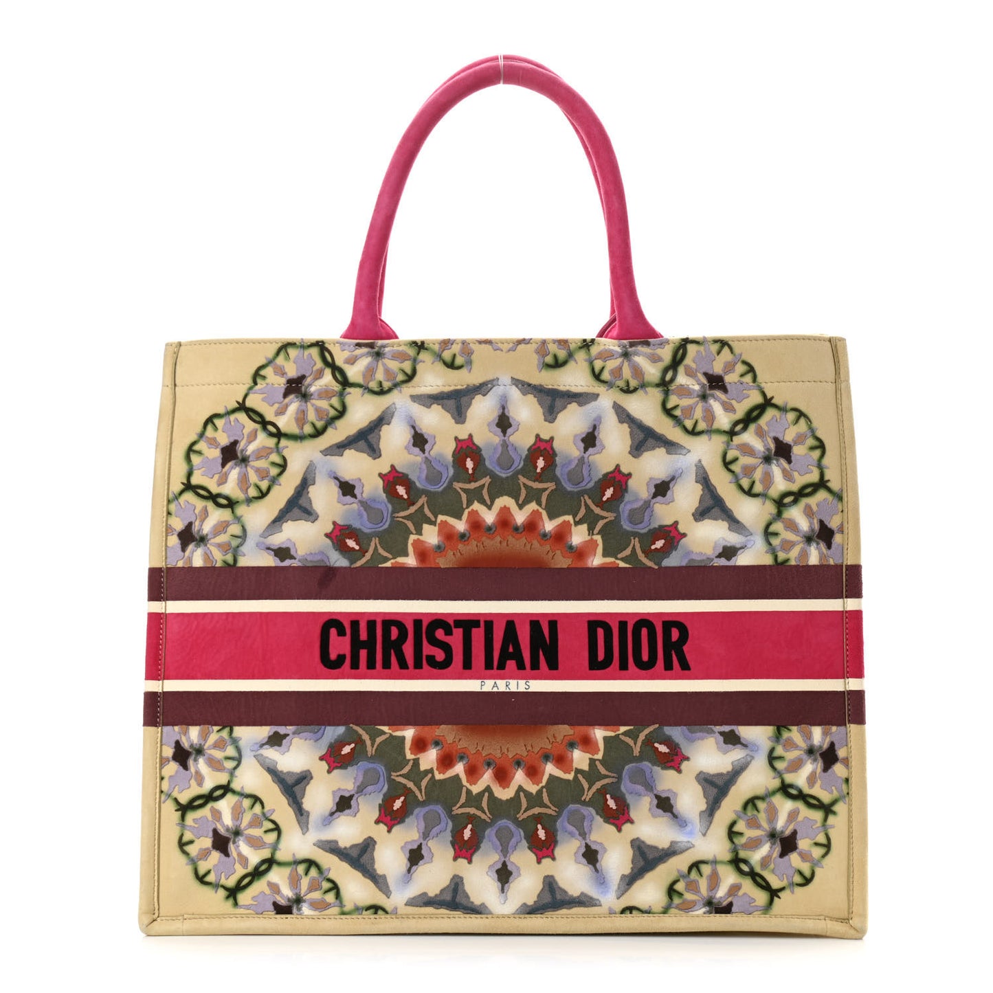Suede Large KaleiDiorscopic Book Tote Multicolor