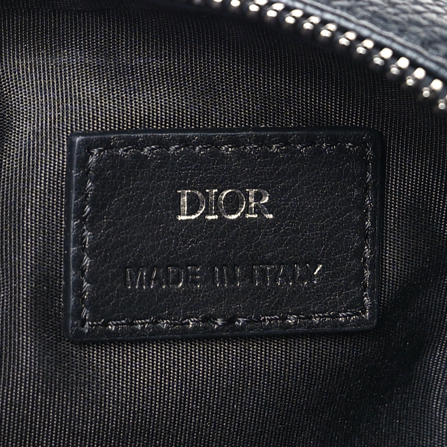 Christian Dior Oblique Micro Rider Pouch Black 6 of 9