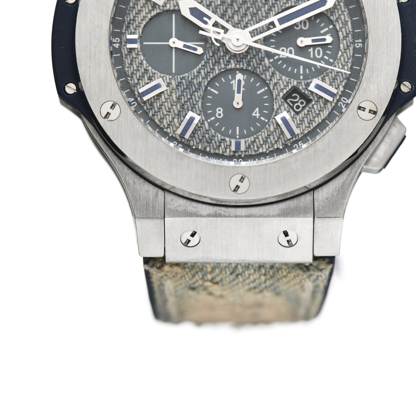 Stainless Steel Fabric 44mm Big Bang Limited Edition Automatic Watch Blue 301.SX.2770.NR.JEANS16