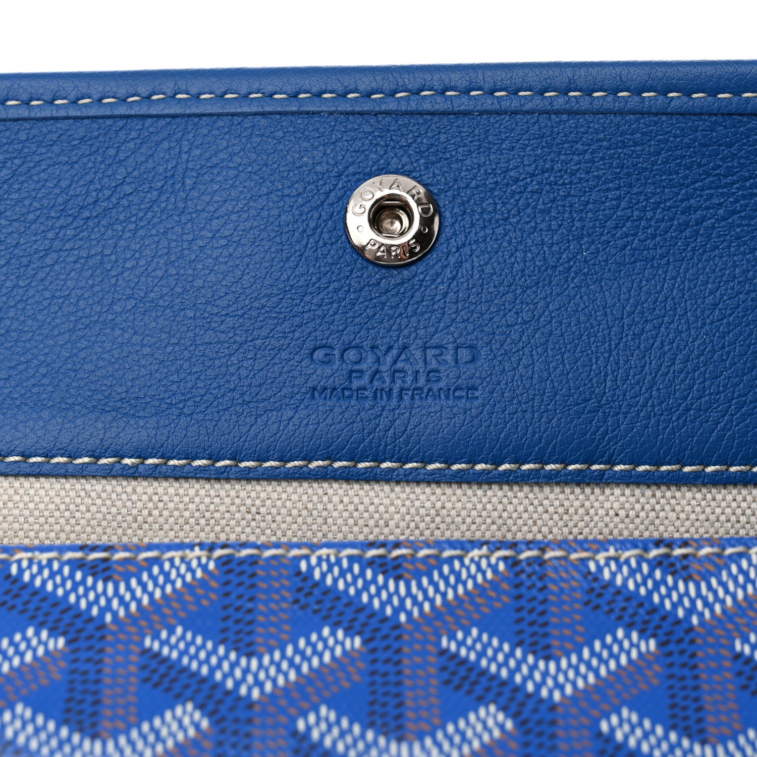 Goyard Goyardine Saint Louis GM Sky Blue 7 of 14