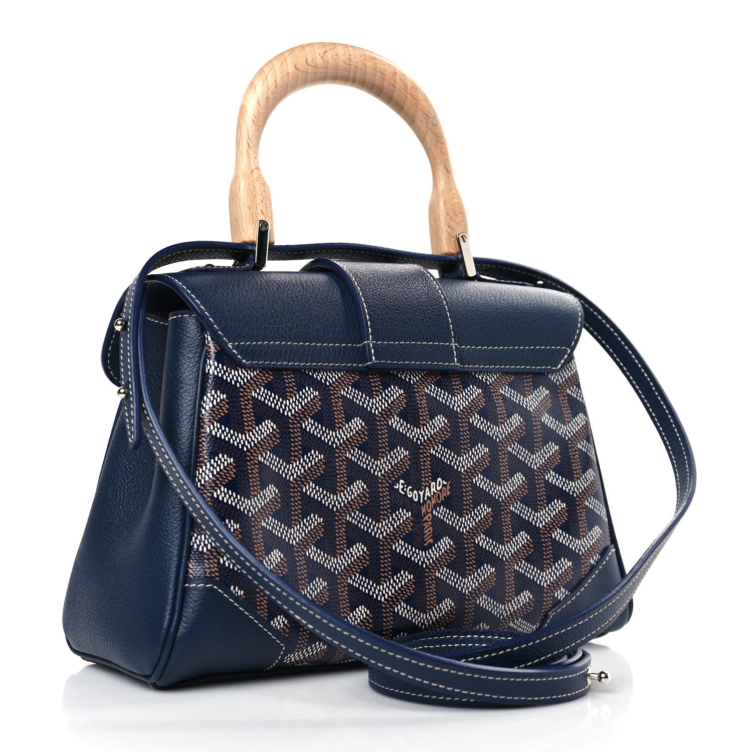 Goyard Goyardine Saigon Mini Navy 3 of 9