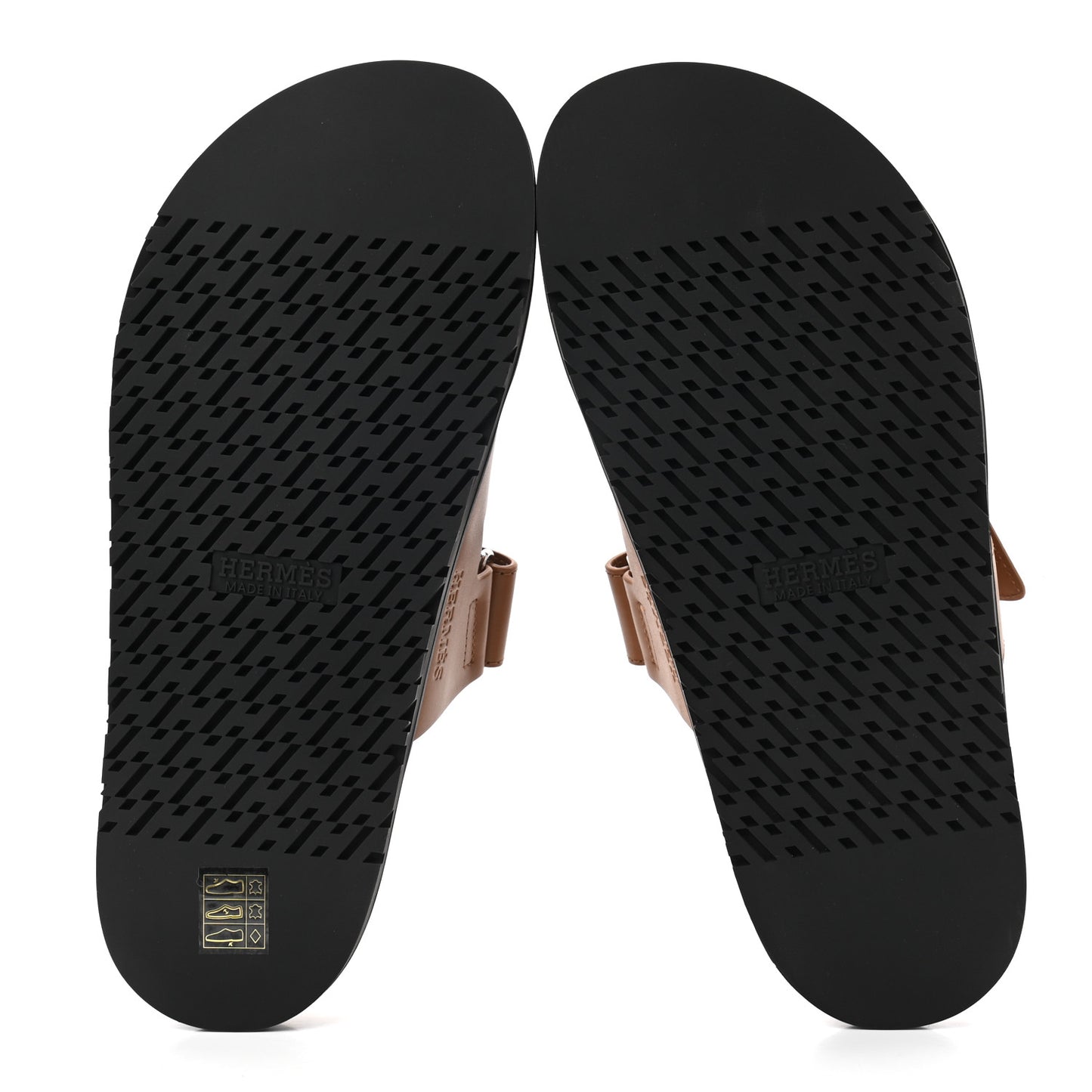 Calfskin Mens Chypre Sandals 42 Gold