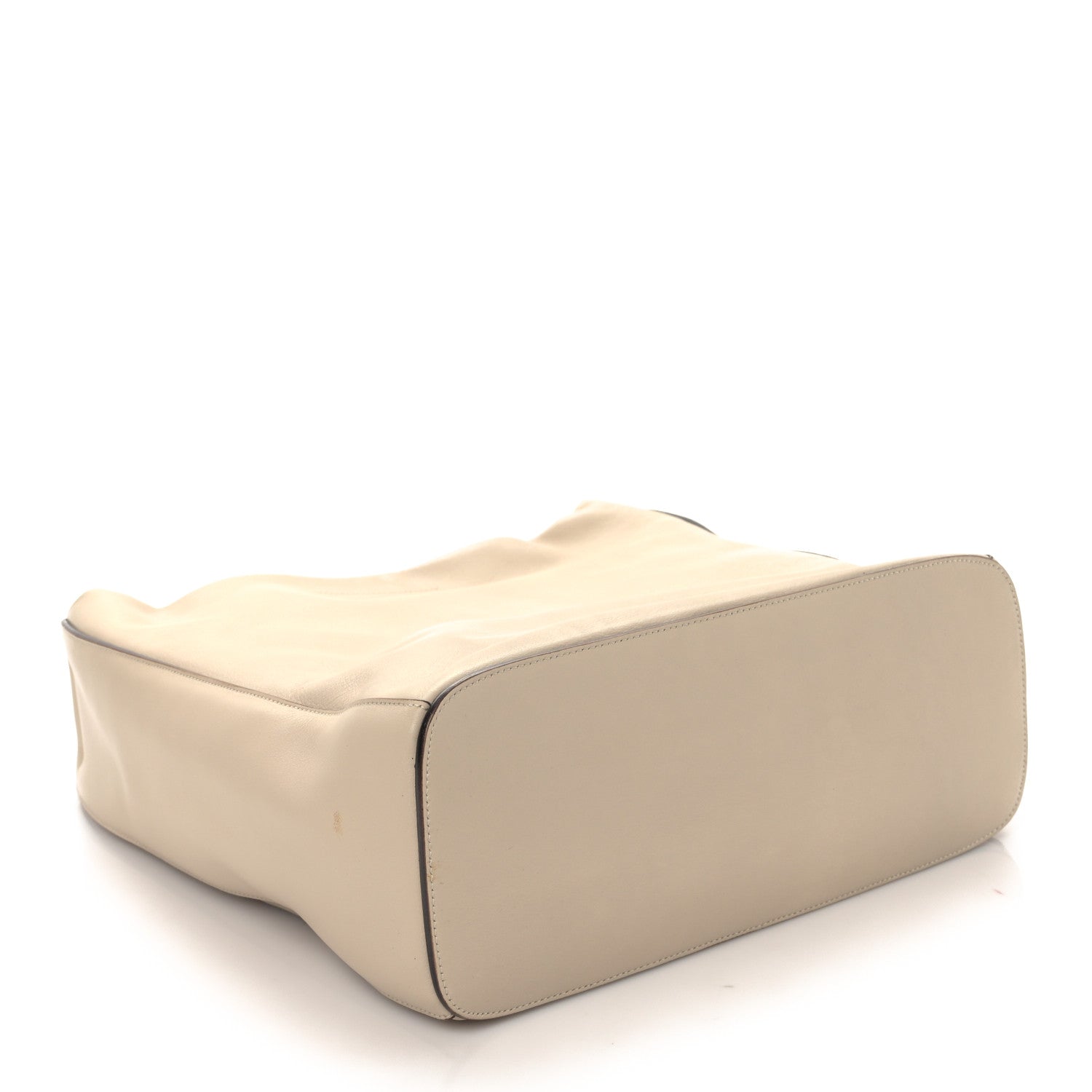 Prada Soft Calfskin Hobo Ecru 4 of 9